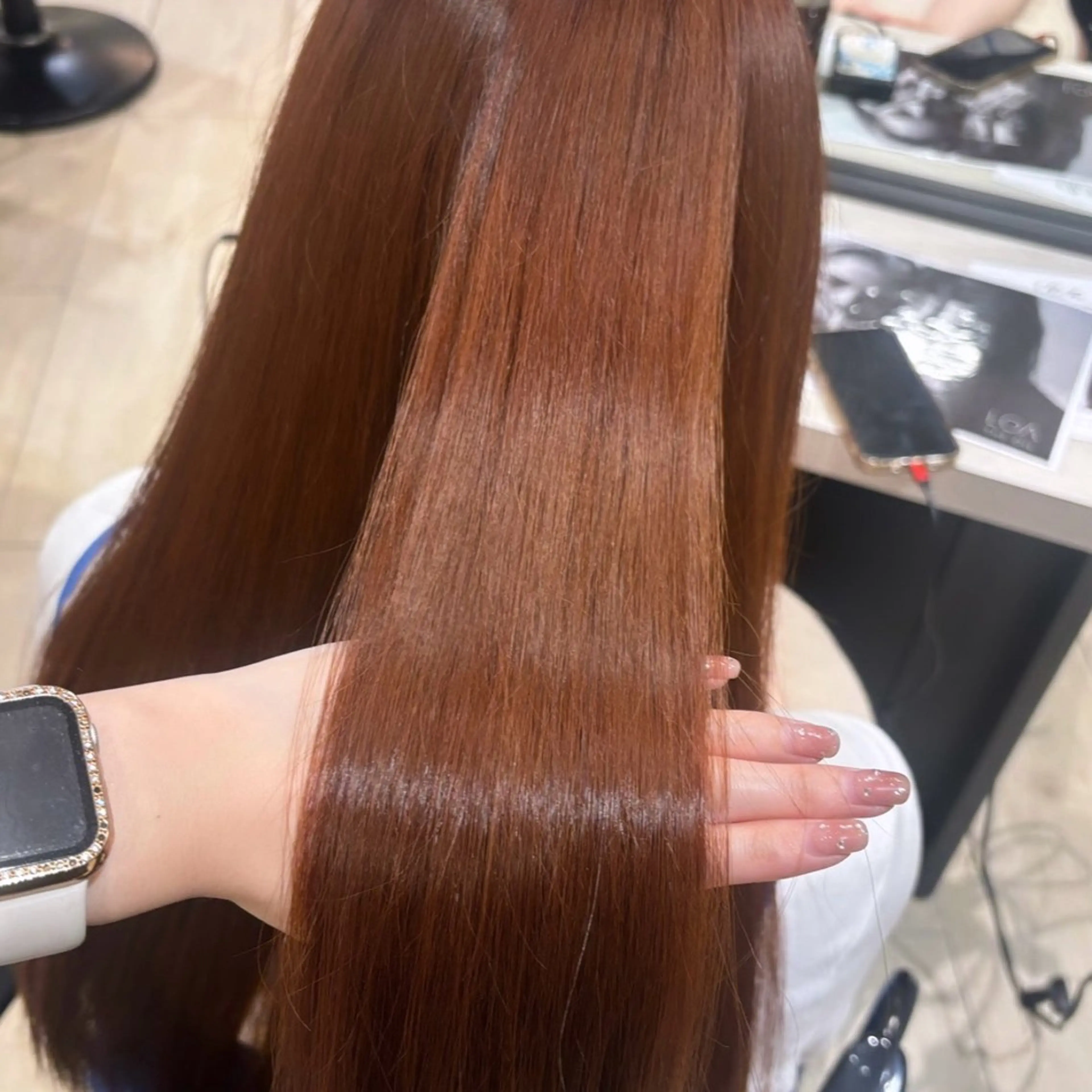 ロング カラー ヘアカラー Ririka/銀座/ Euphoria🤍のヘアスタイル