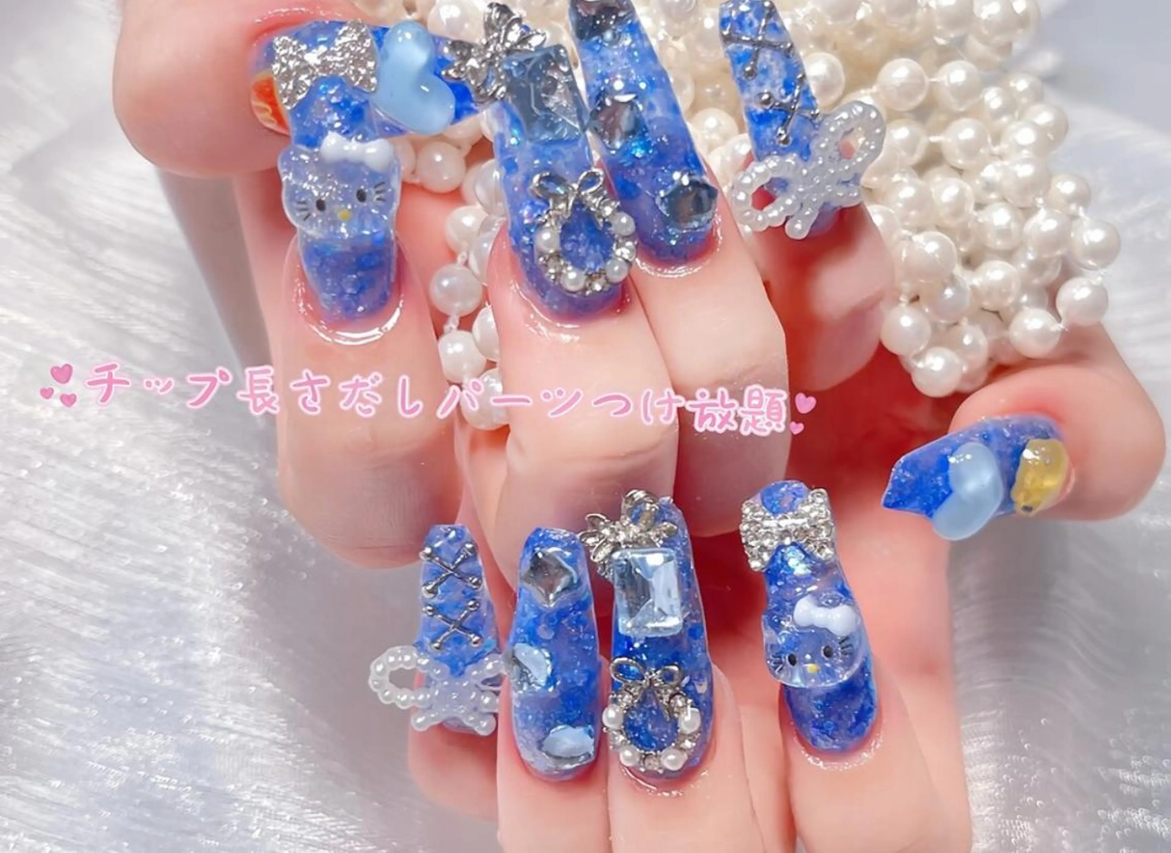 チップ長さだし🧚‍♀️パーツつけ放題の写真