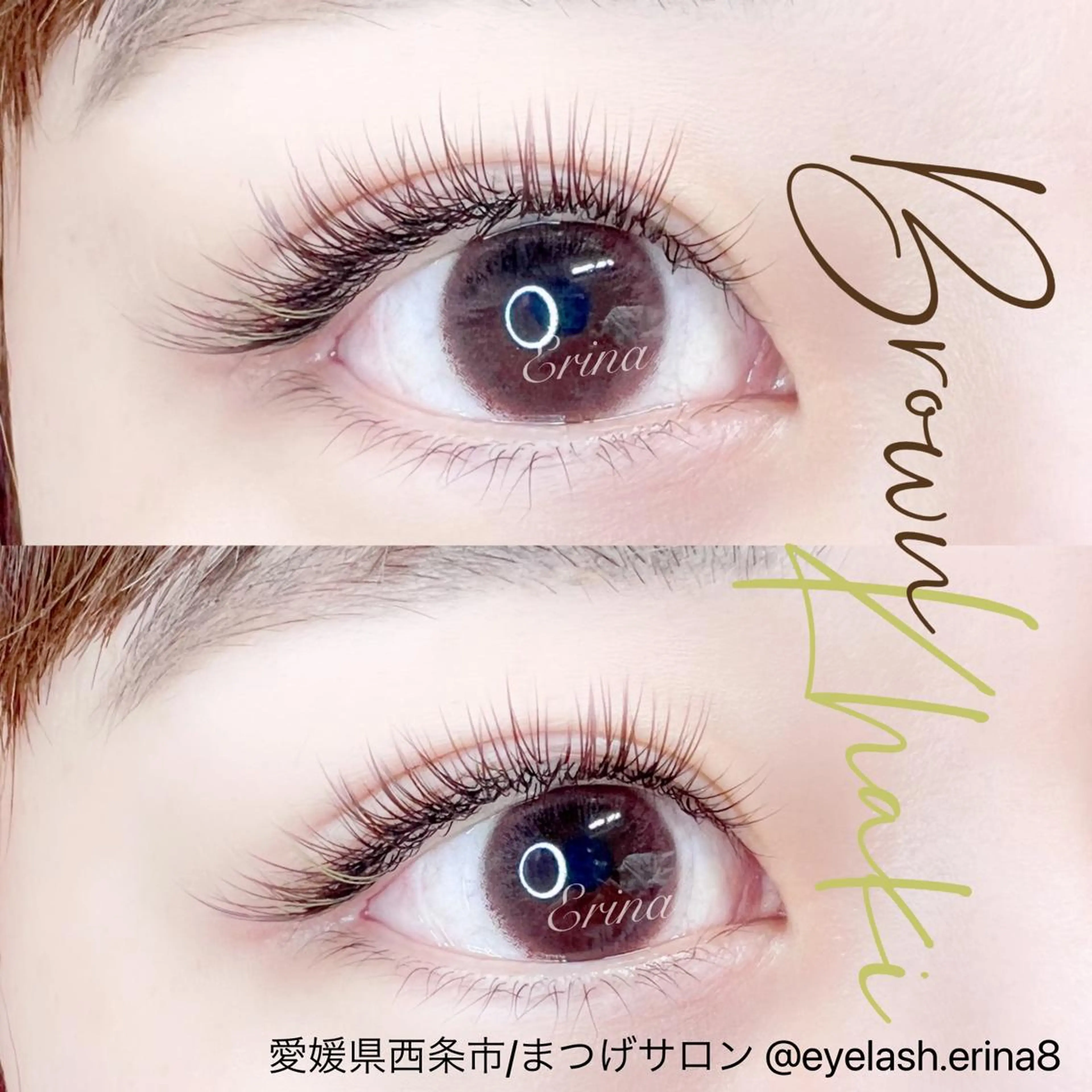 マツエク・マツパ Dimples所属・Dimples ERINAのマツエク・マツパデザイン