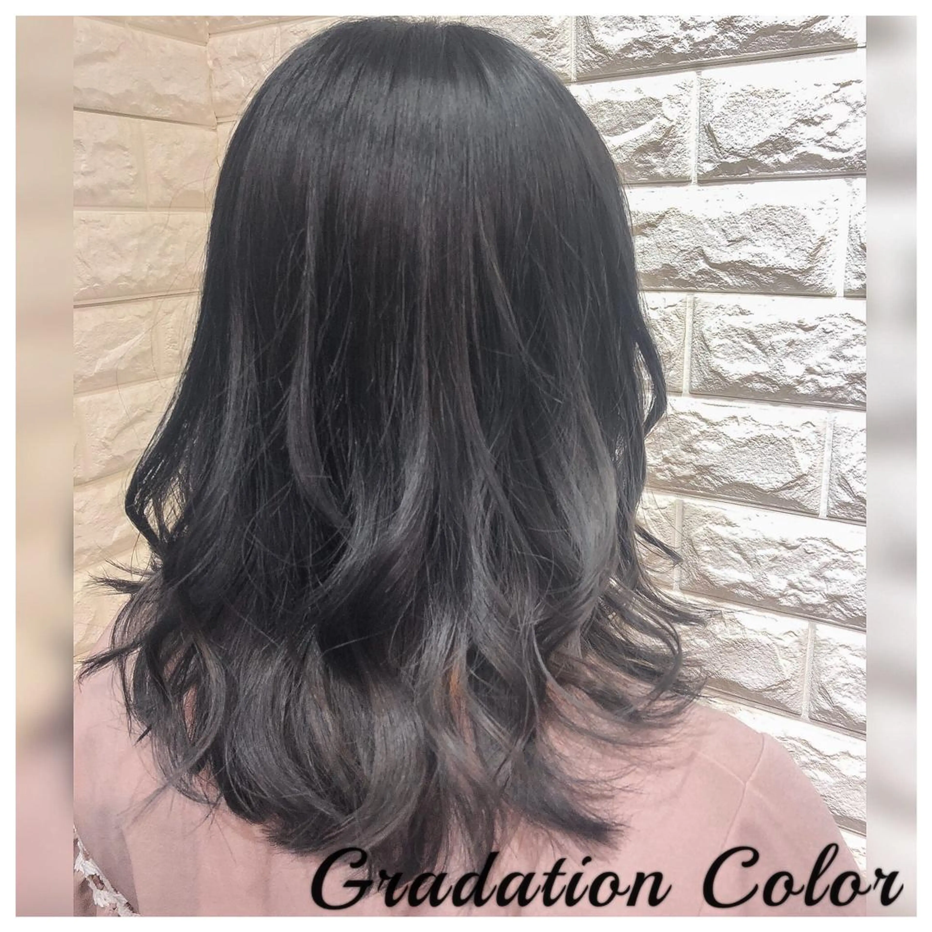 セミロング カラー yuuka🌻 ハイライト/艶カラーのヘアスタイル