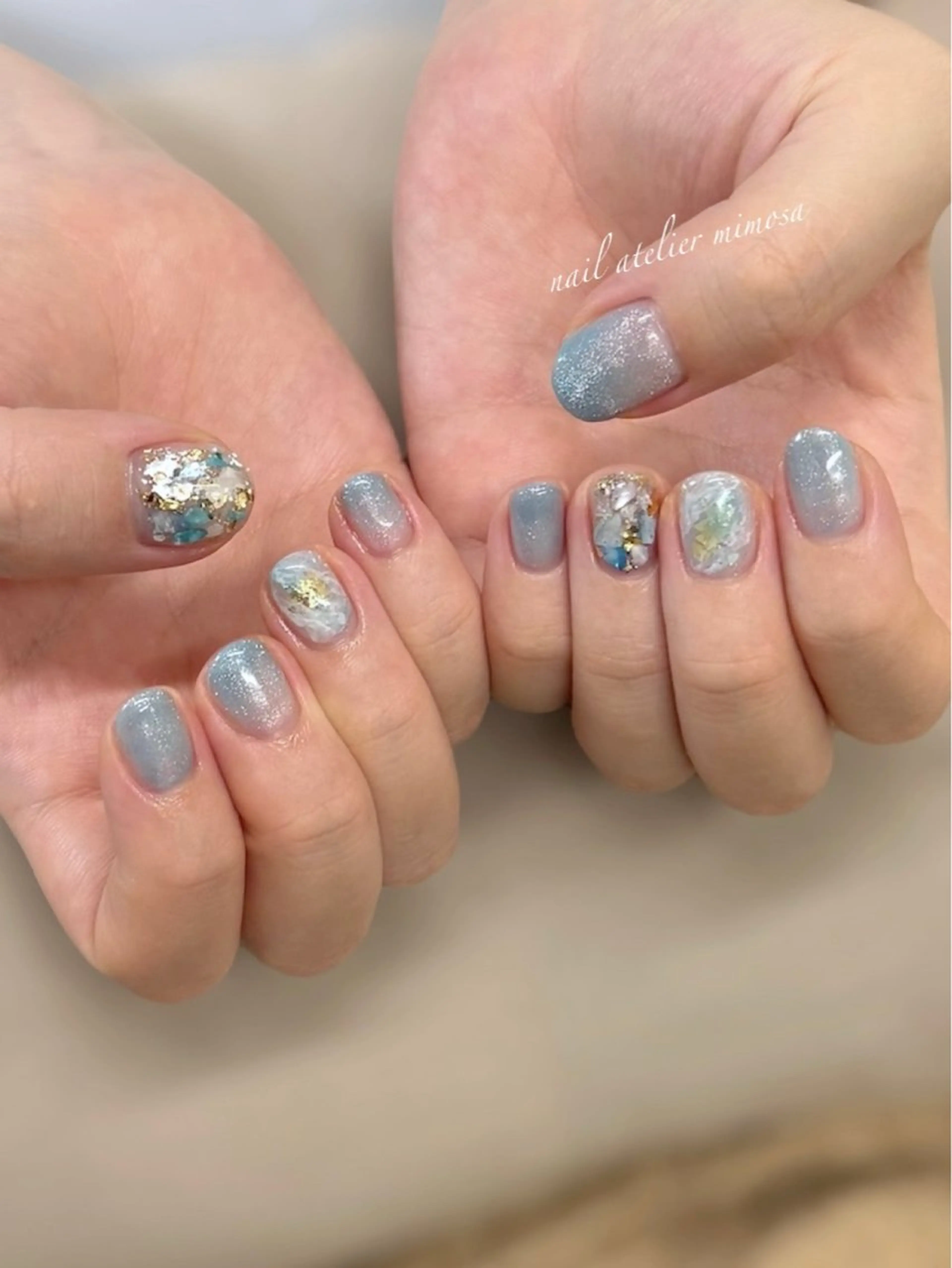 ネイル ハンドネイル アトリエ　ミモザ所属・いまむら あかりのネイルデザイン