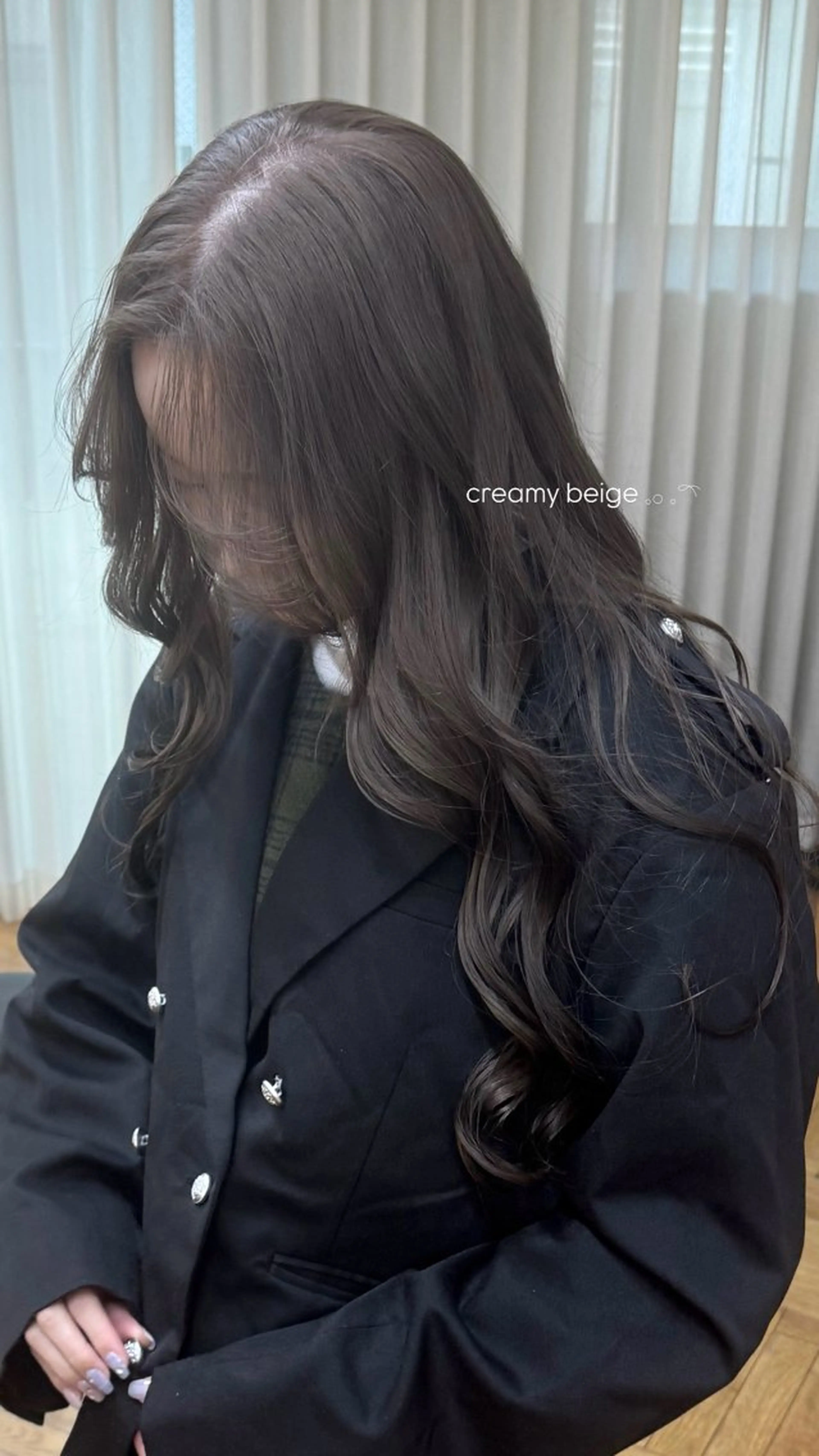 ロング カラー ヘアアレンジ ブリーチ ピンクカラー ᵐⁱᵏⁱᵏᵒ /暖色･透明感カラーのヘアスタイル