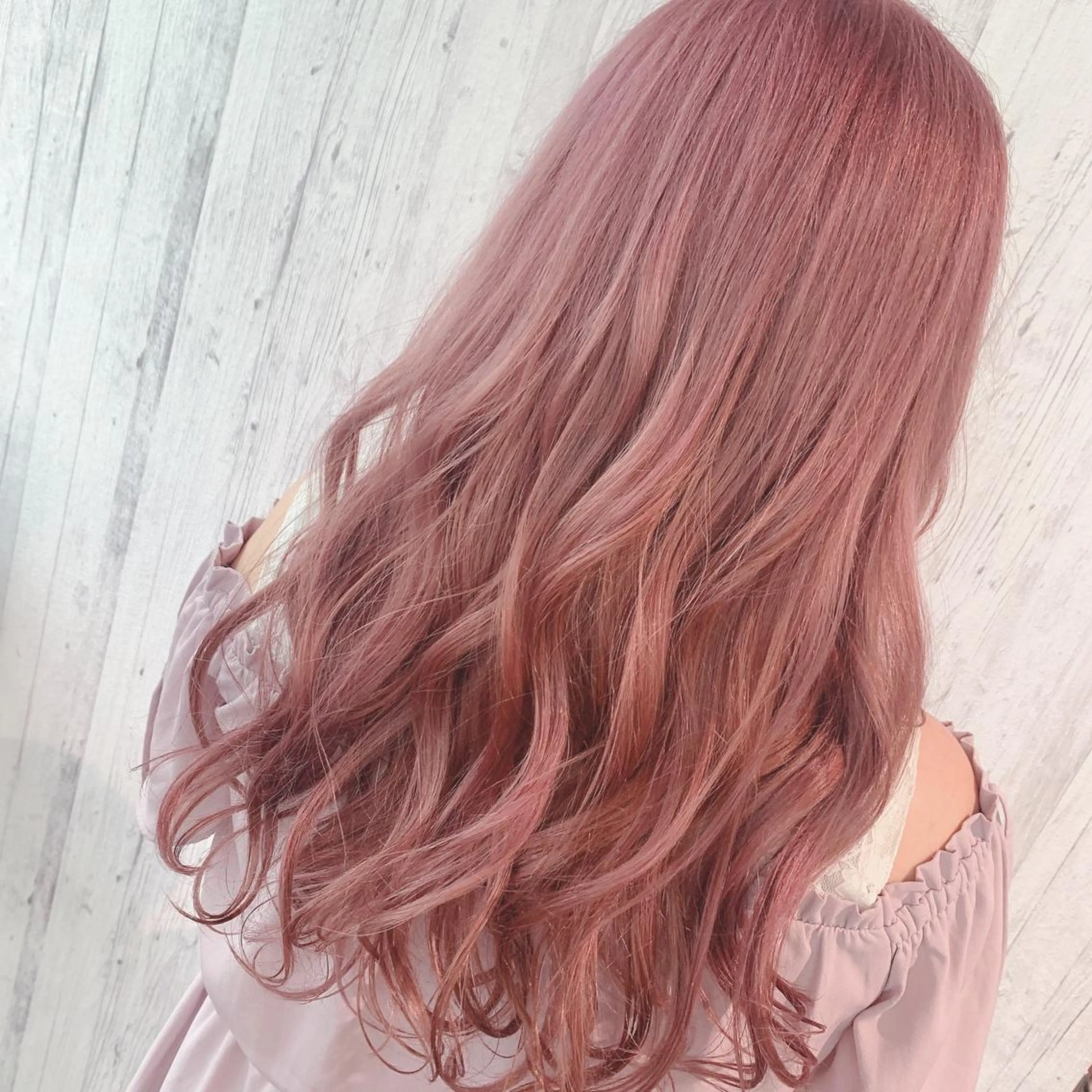 ロング カラー ブリーチ ケアブリーチ ハイトーンカラー ヘアカラー トリートメント 新宿color🐝 AYAKA🌈💖のヘアスタイル