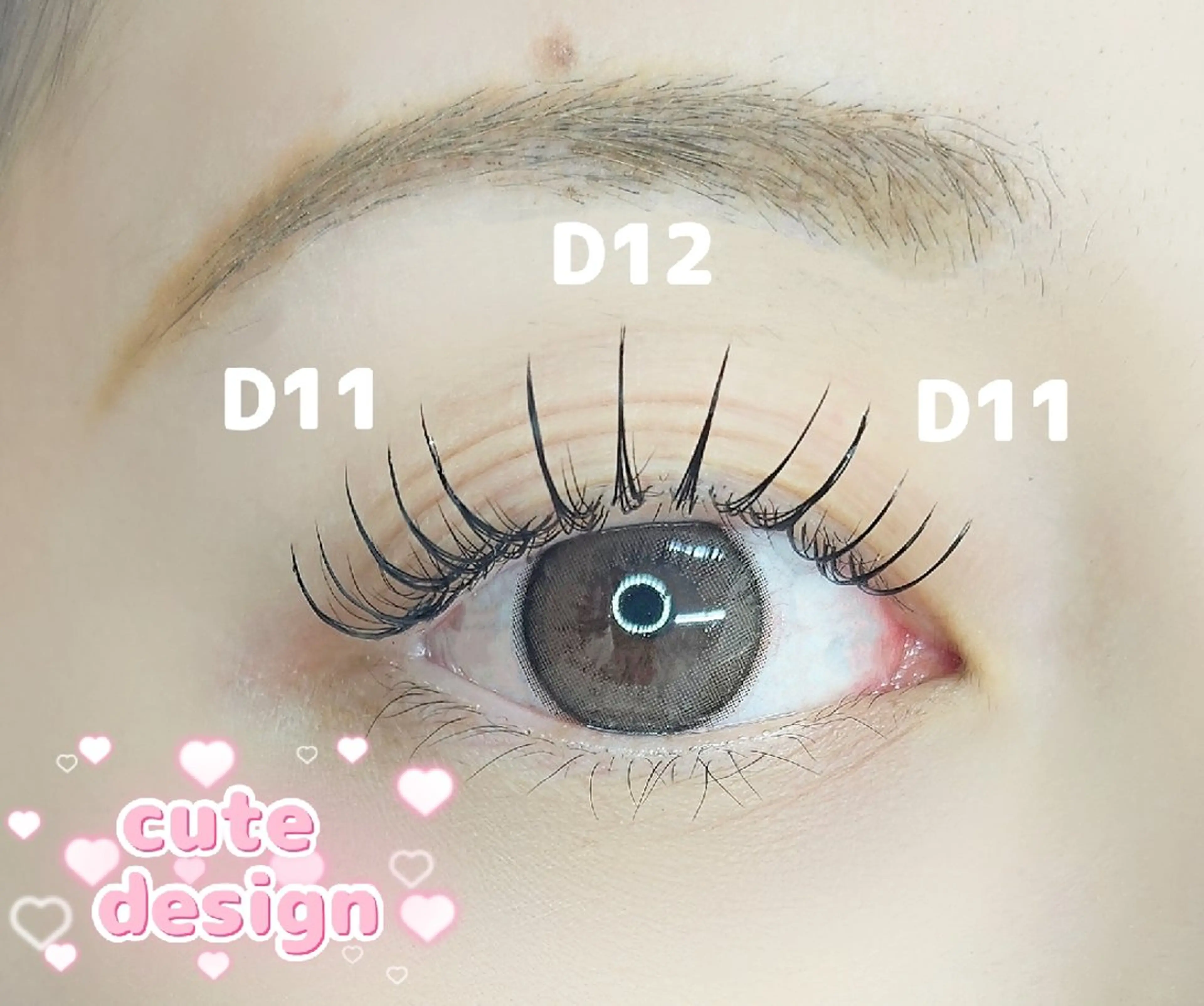 マツエク・マツパ キュート マツエク 🎀KA RIN🎀のマツエク・マツパデザイン