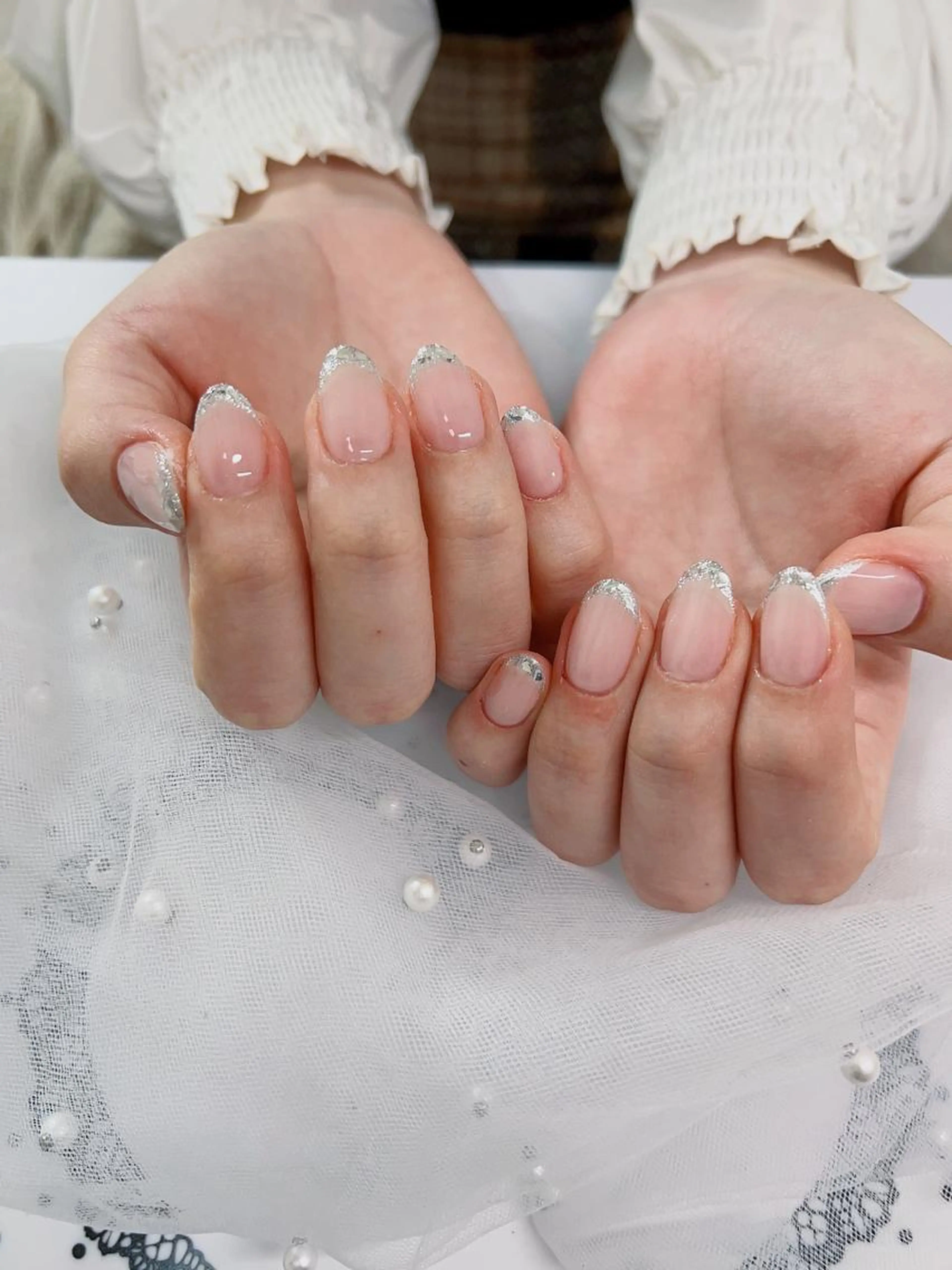 <HAND>☆ガラスフレンチorバーチャルフレンチの写真