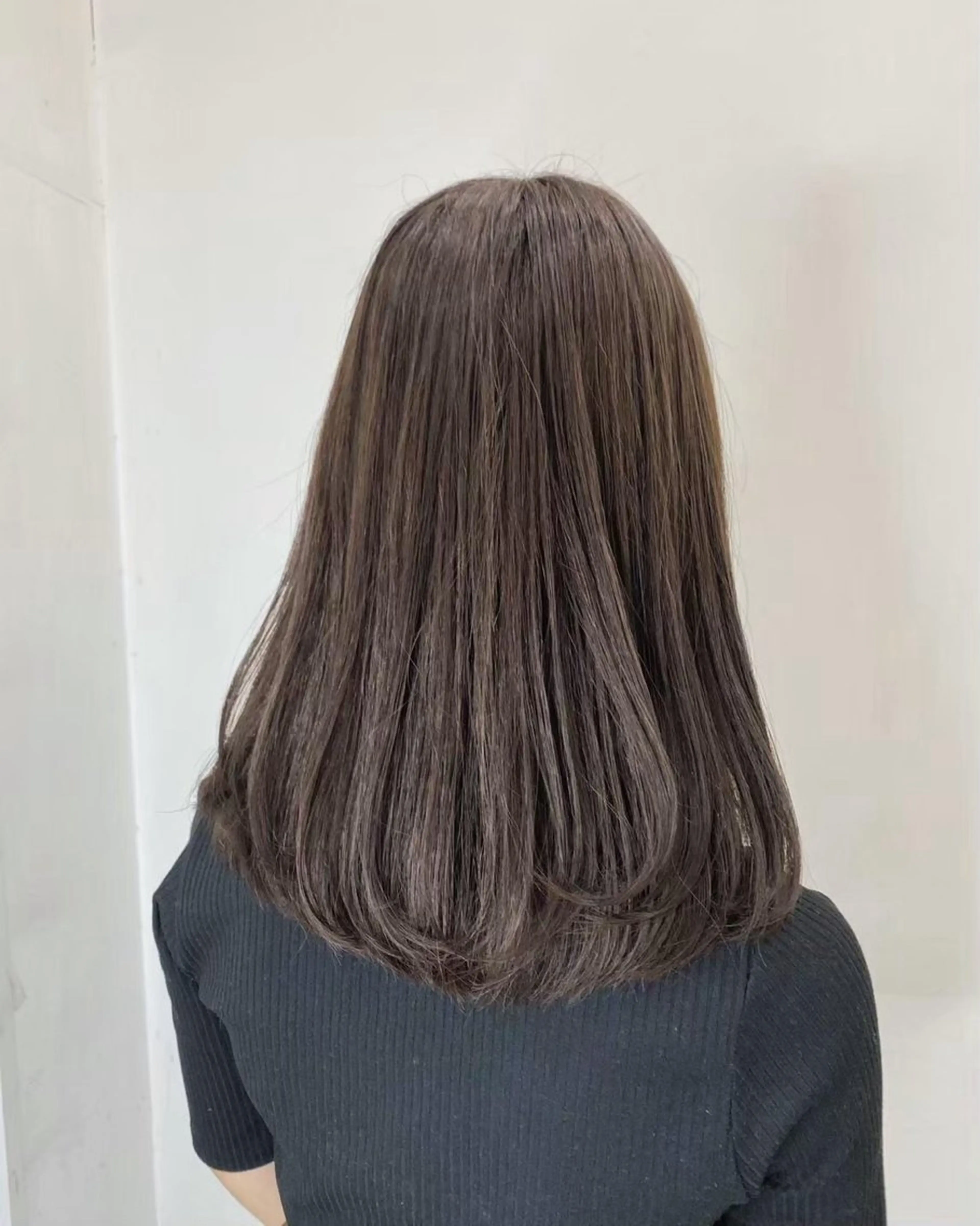 カラー 韓国／うる艶カラー 🐈‍⬛💗miyuのヘアスタイル