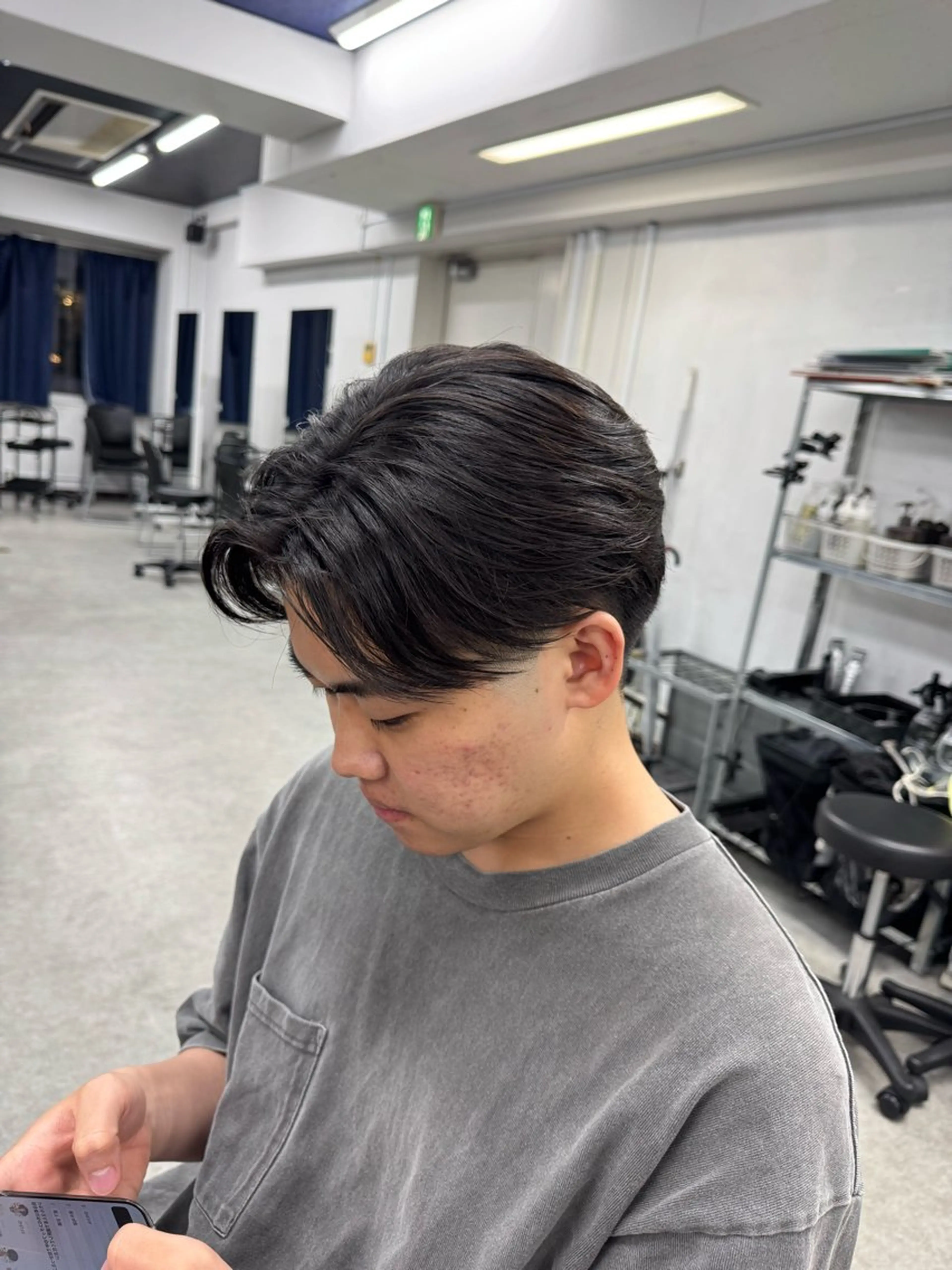 メンズ パーマ特化 まなるのヘアスタイル