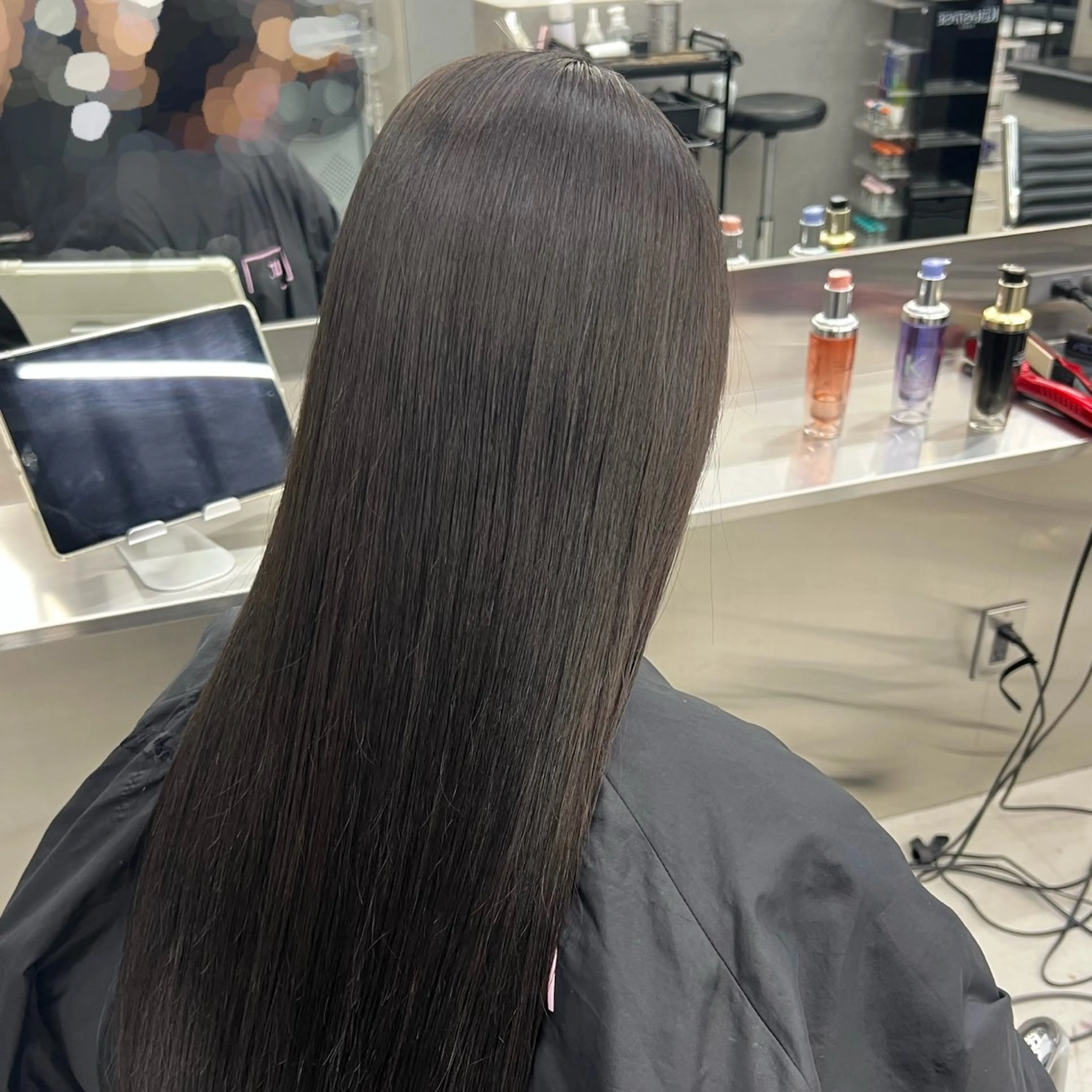 ロング カラー ヘアカラー シングルカラー🫧 🎀森伶奈のヘアスタイル