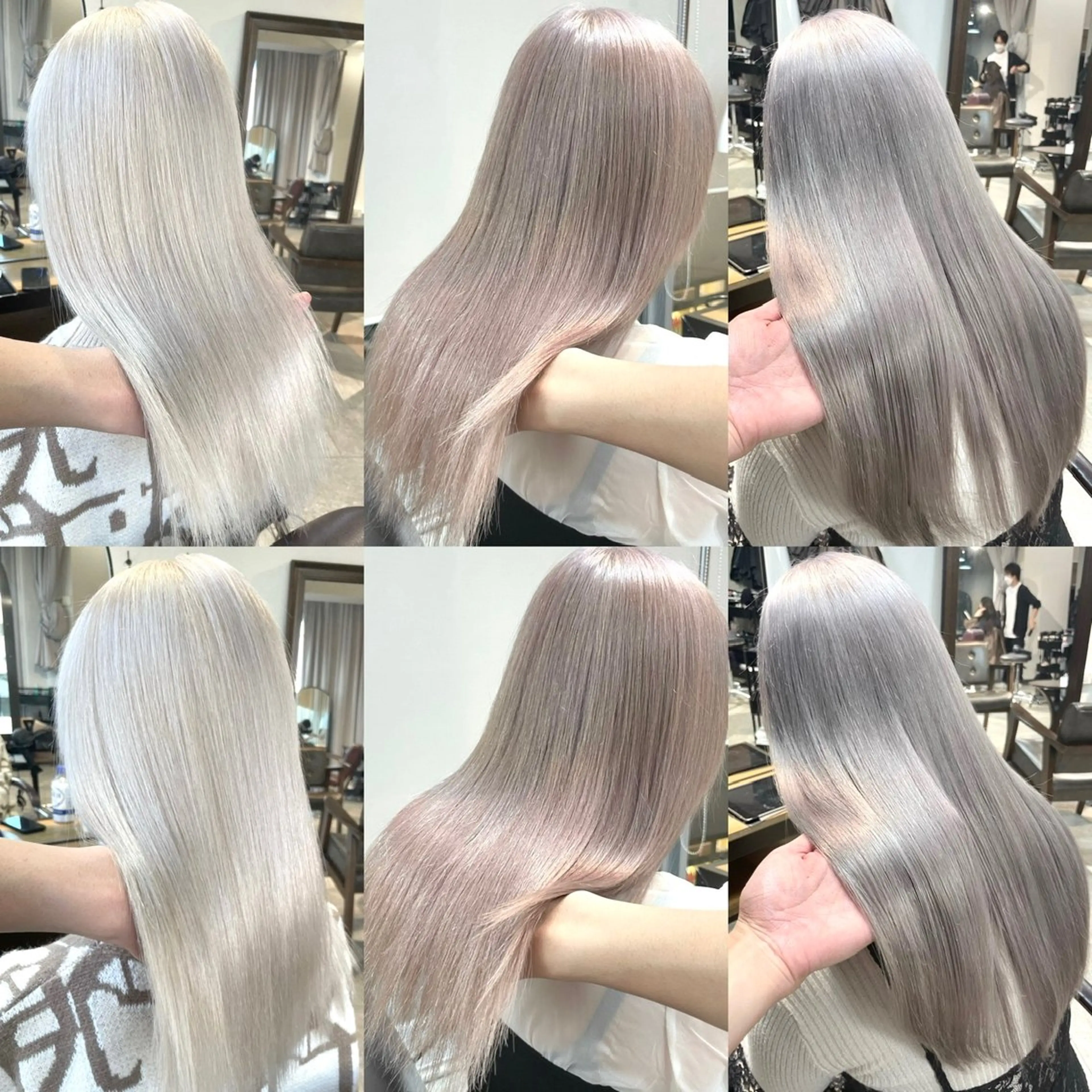 ロング カラー カット ヘアカラー 🌹TikTok4万 フォロワー🌹AKIのヘアスタイル