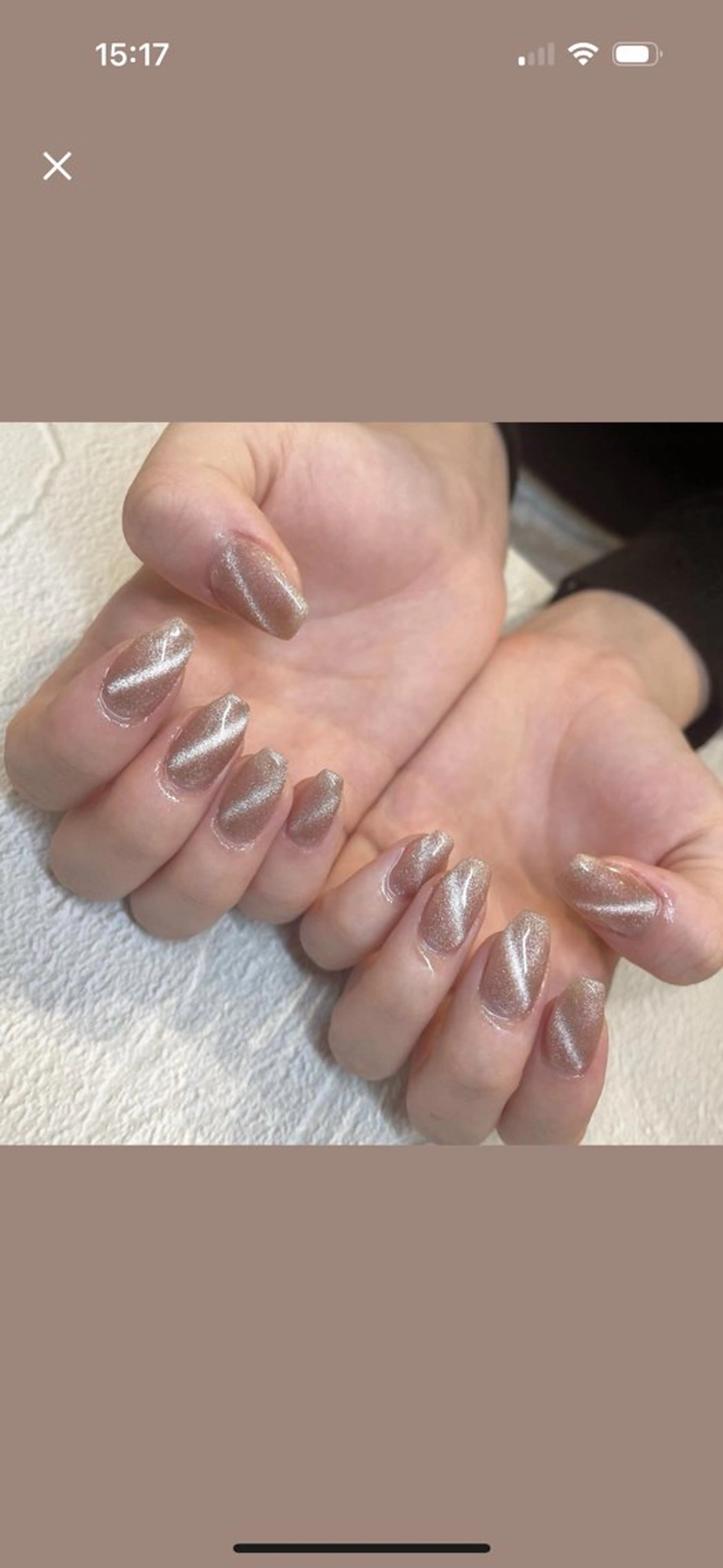 ネイル マグネットネイル Crea la Luce久留米小森野店所属・nail annaのネイルデザイン
