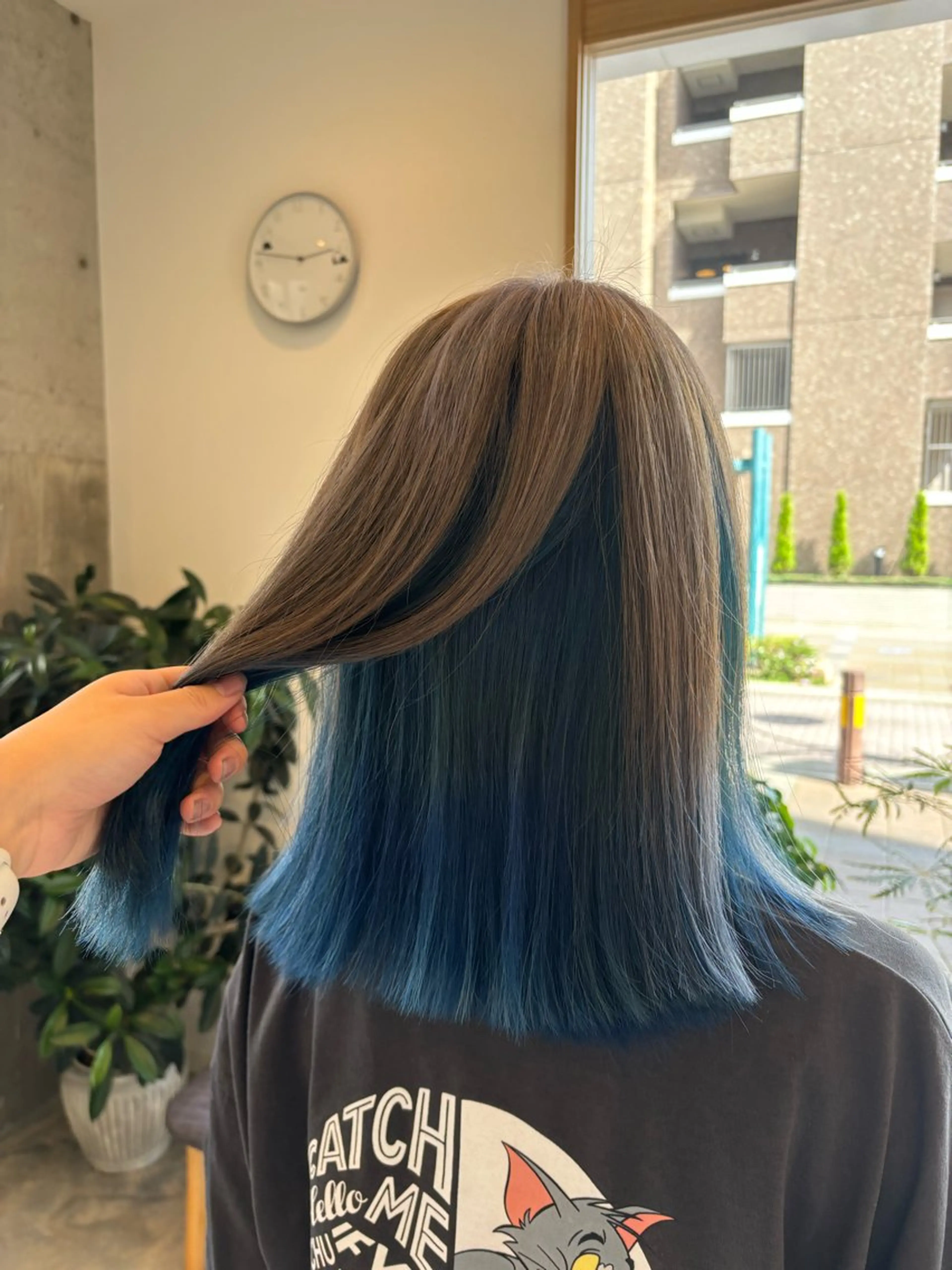 セミロング 艶カラー🌷暖色 /yuukaのヘアスタイル