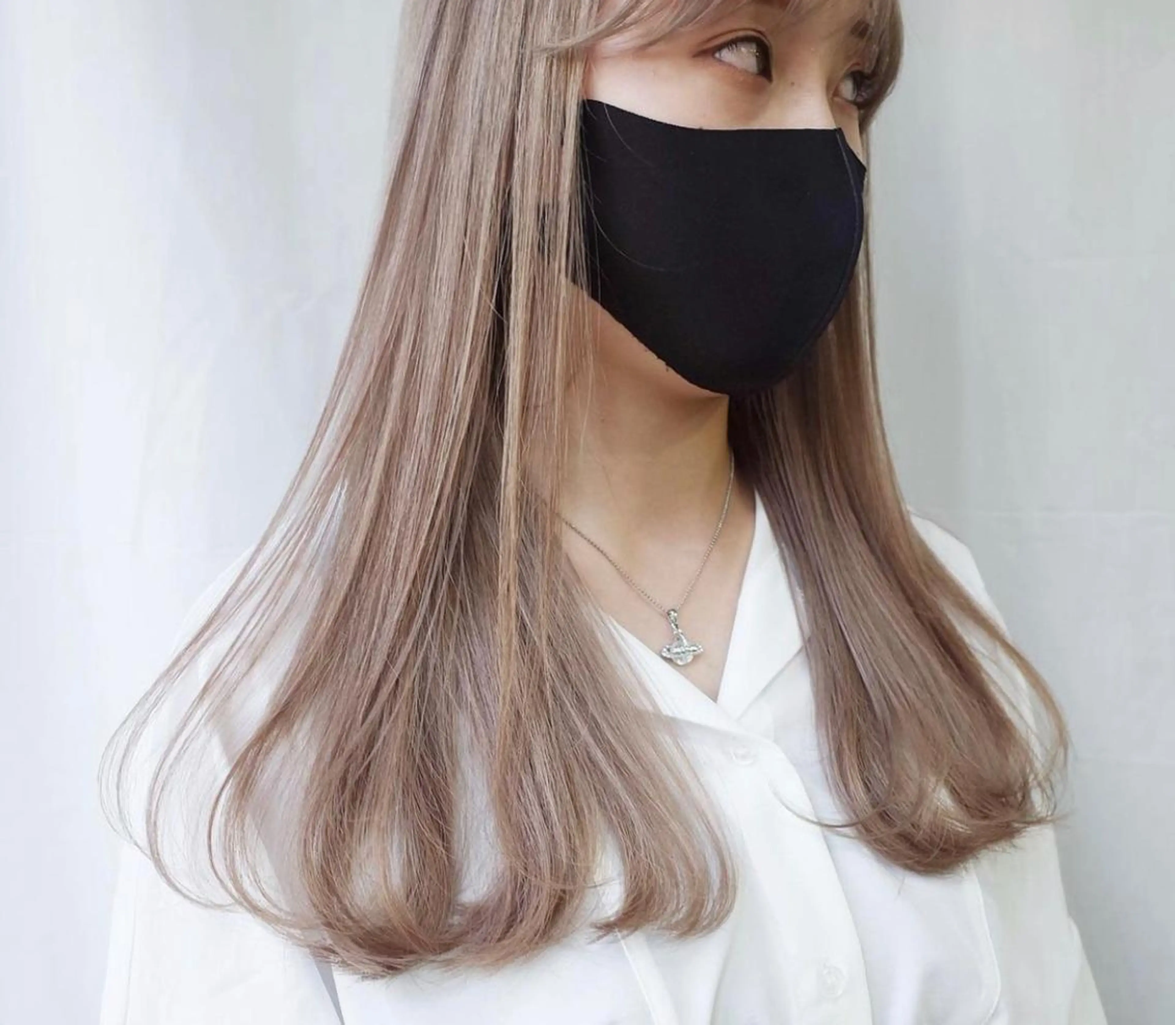 ロング カラー ハイトーンカラー キタダ ヒロキのヘアスタイル
