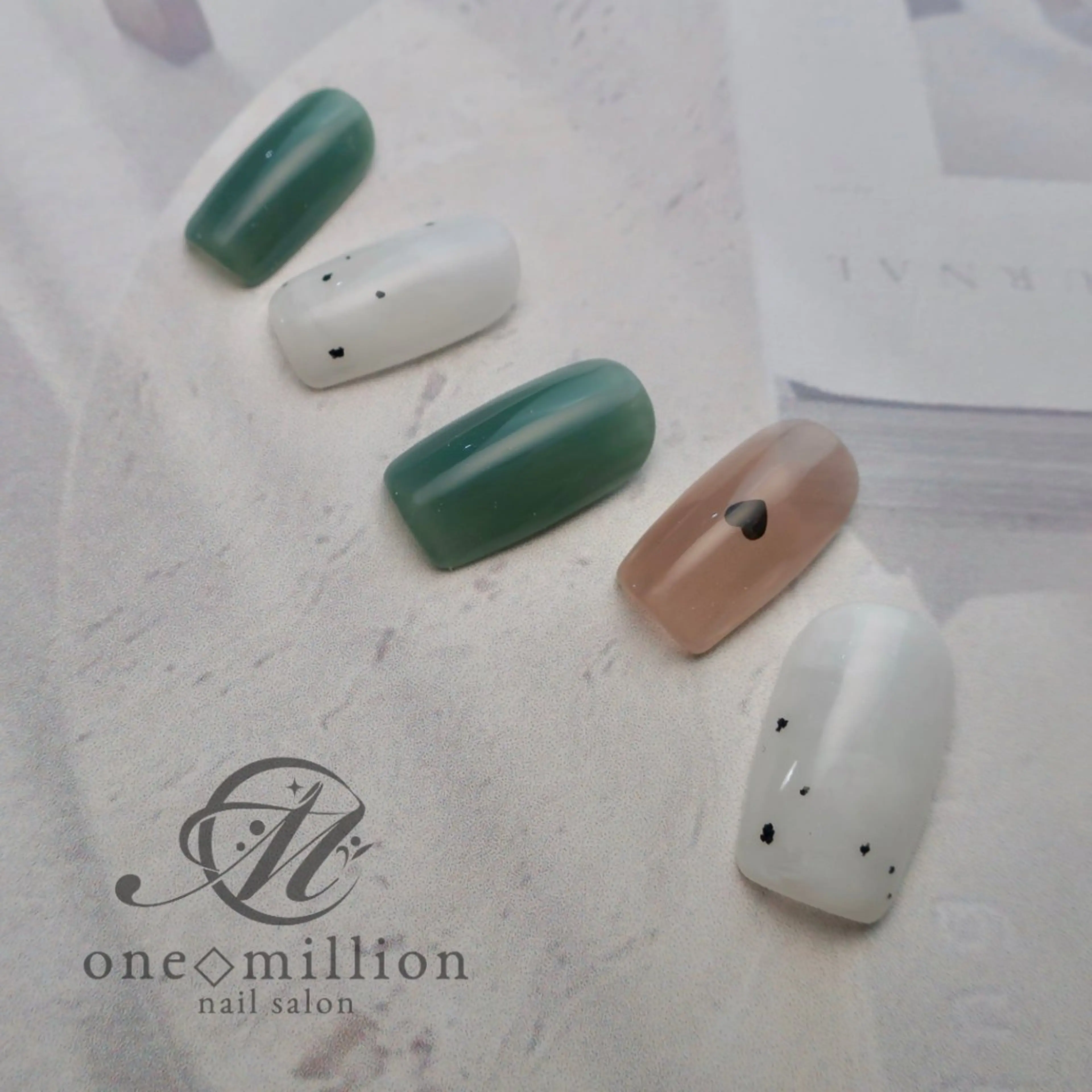 ネイル nail salon ワンミリオンのネイルデザイン