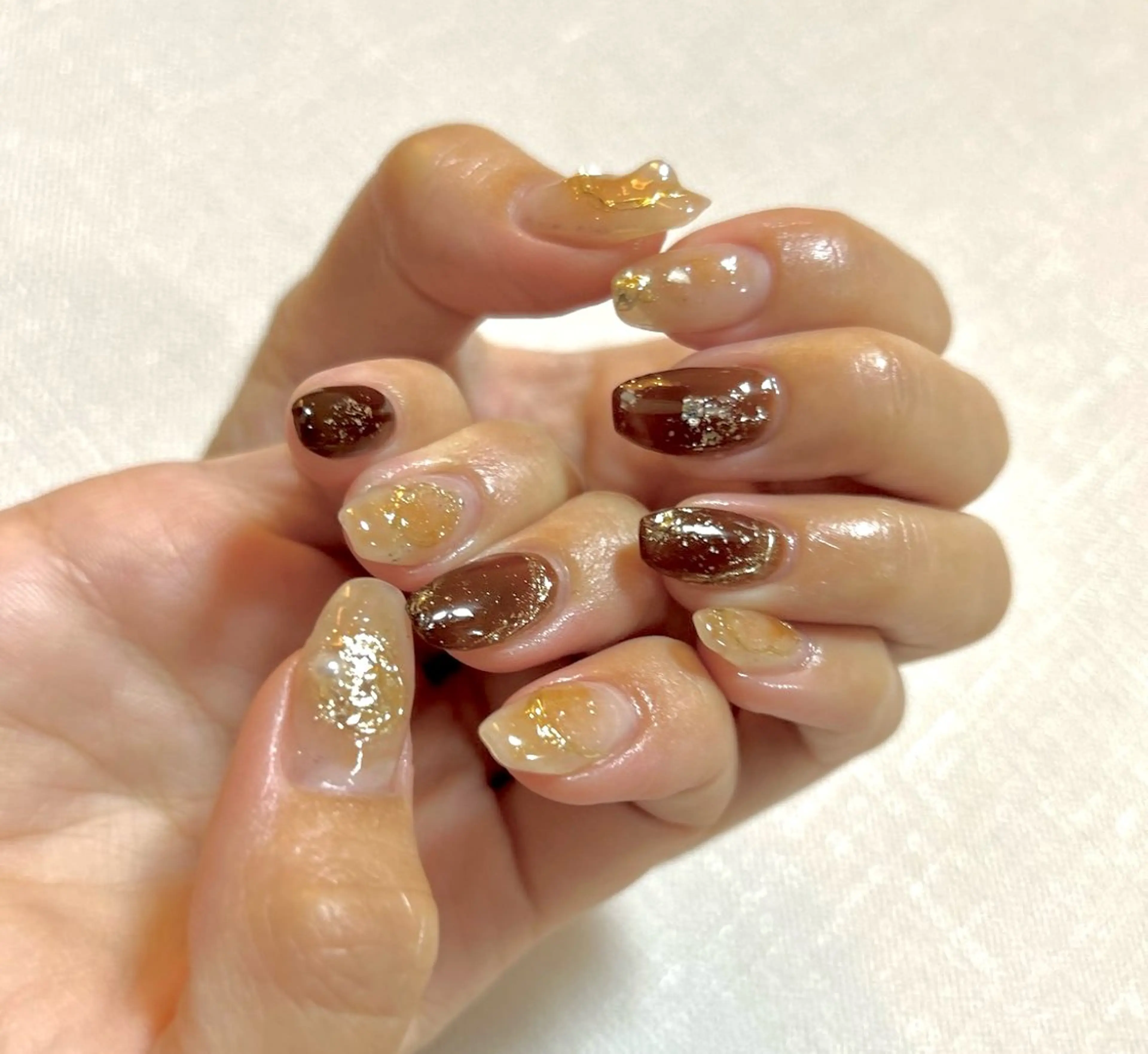 ミディアム ハンドネイル 高橋みい 【Jrネイリスト】のネイルデザイン