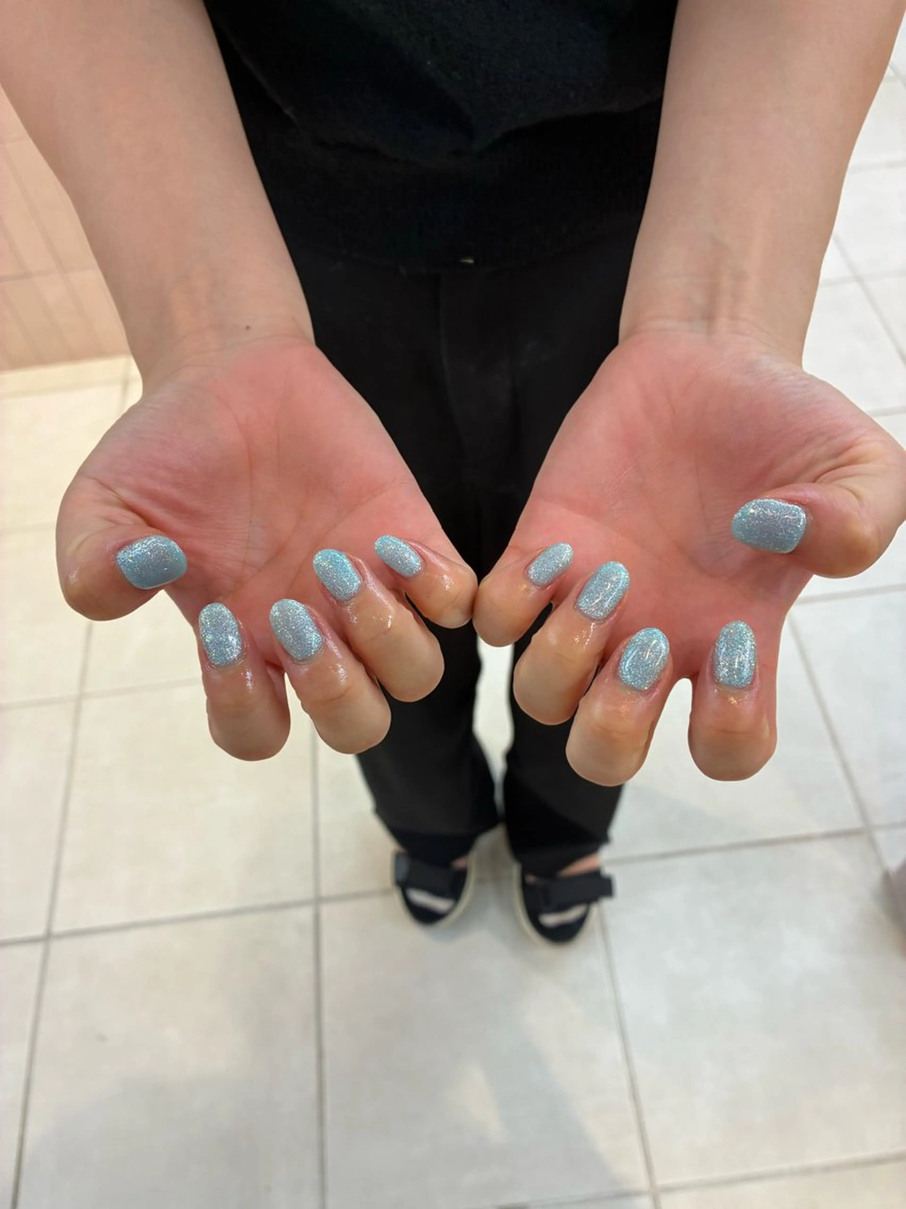 ネイル ラメ(グリッター) moeka nail9のネイルデザイン