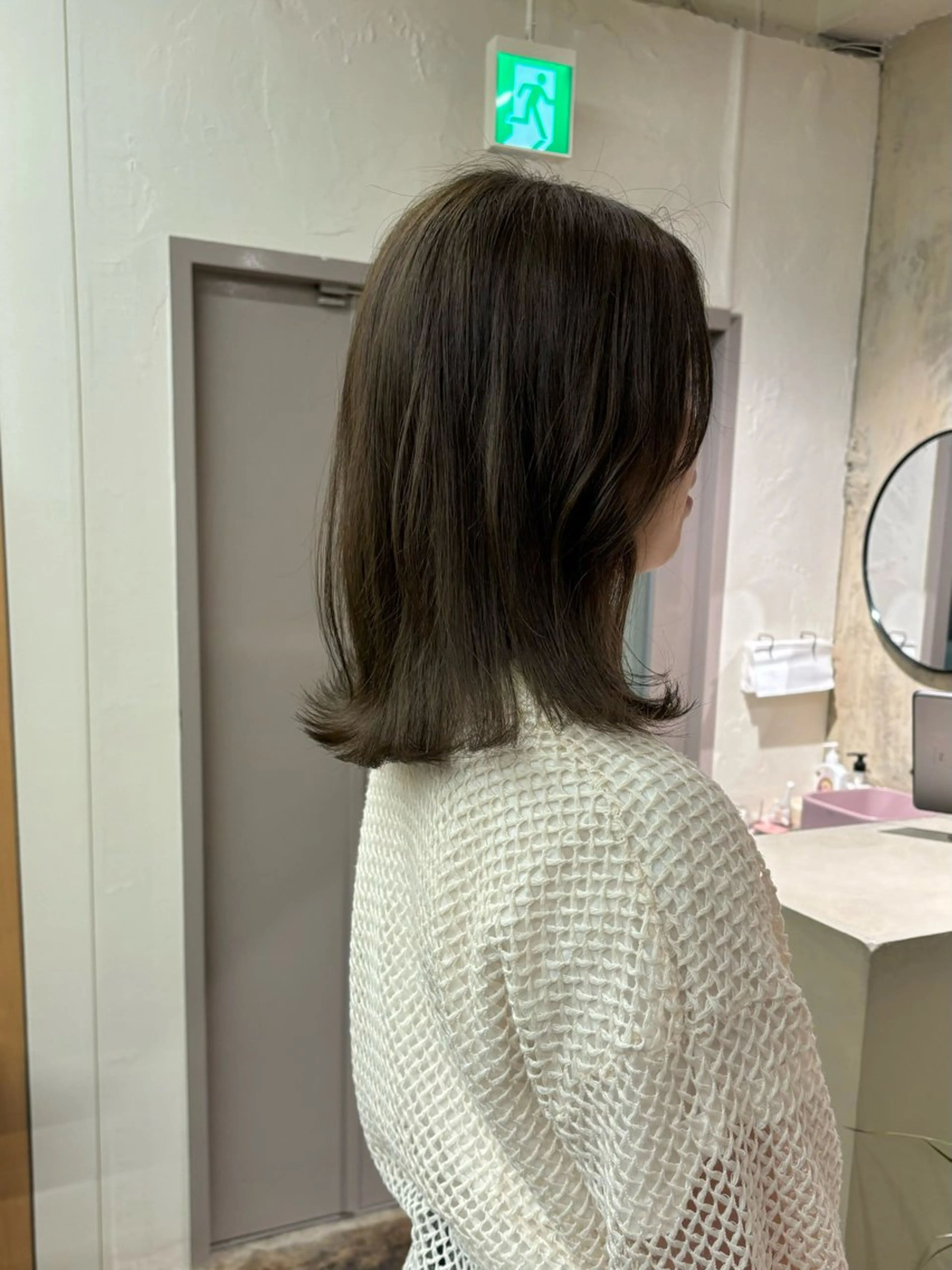 ミディアム カラー 武田美空🐇 ヘアアレンジ/カラーのヘアスタイル