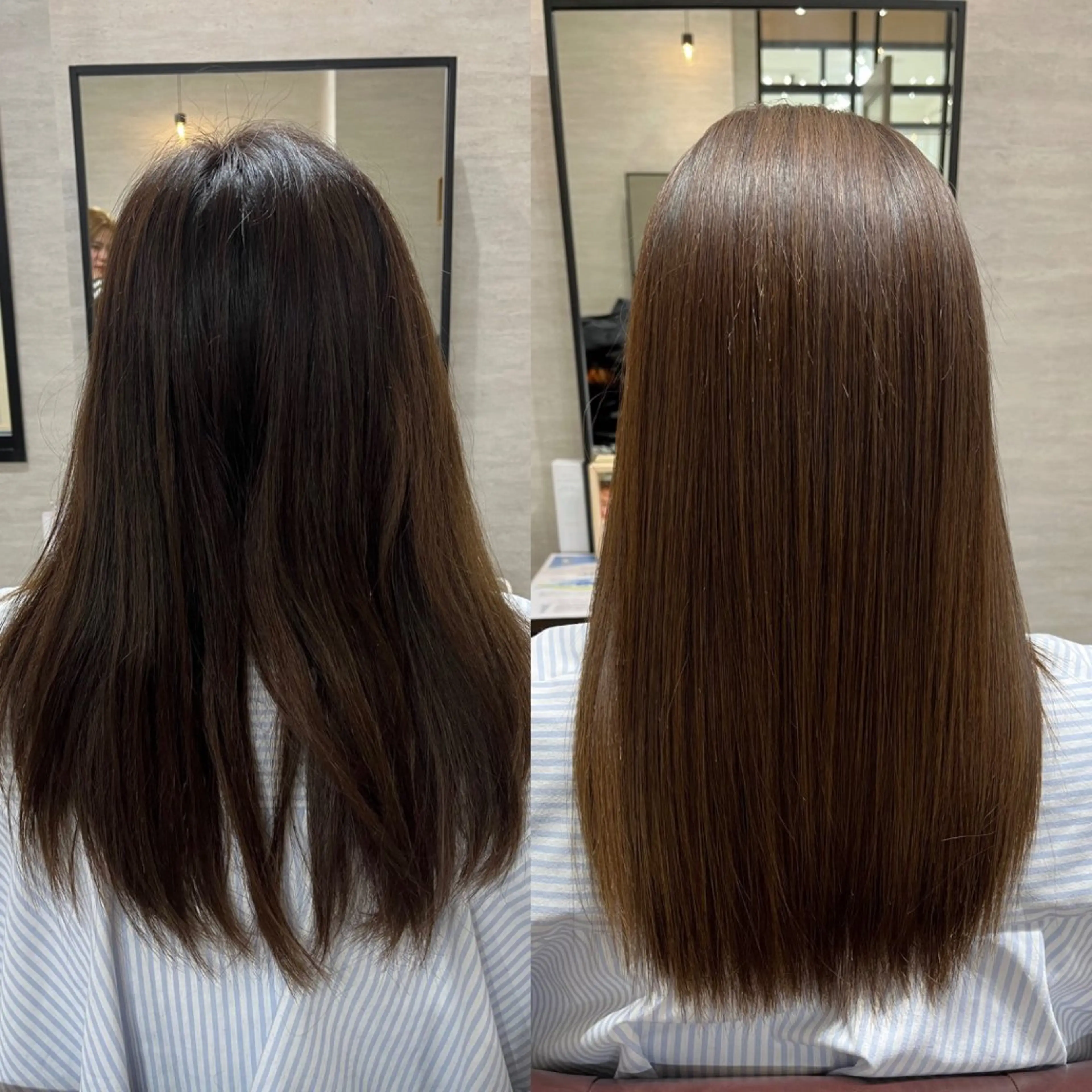セミロング トリートメント ✨髪質改善✨ 縮毛矯正/佐藤恵太のヘアスタイル