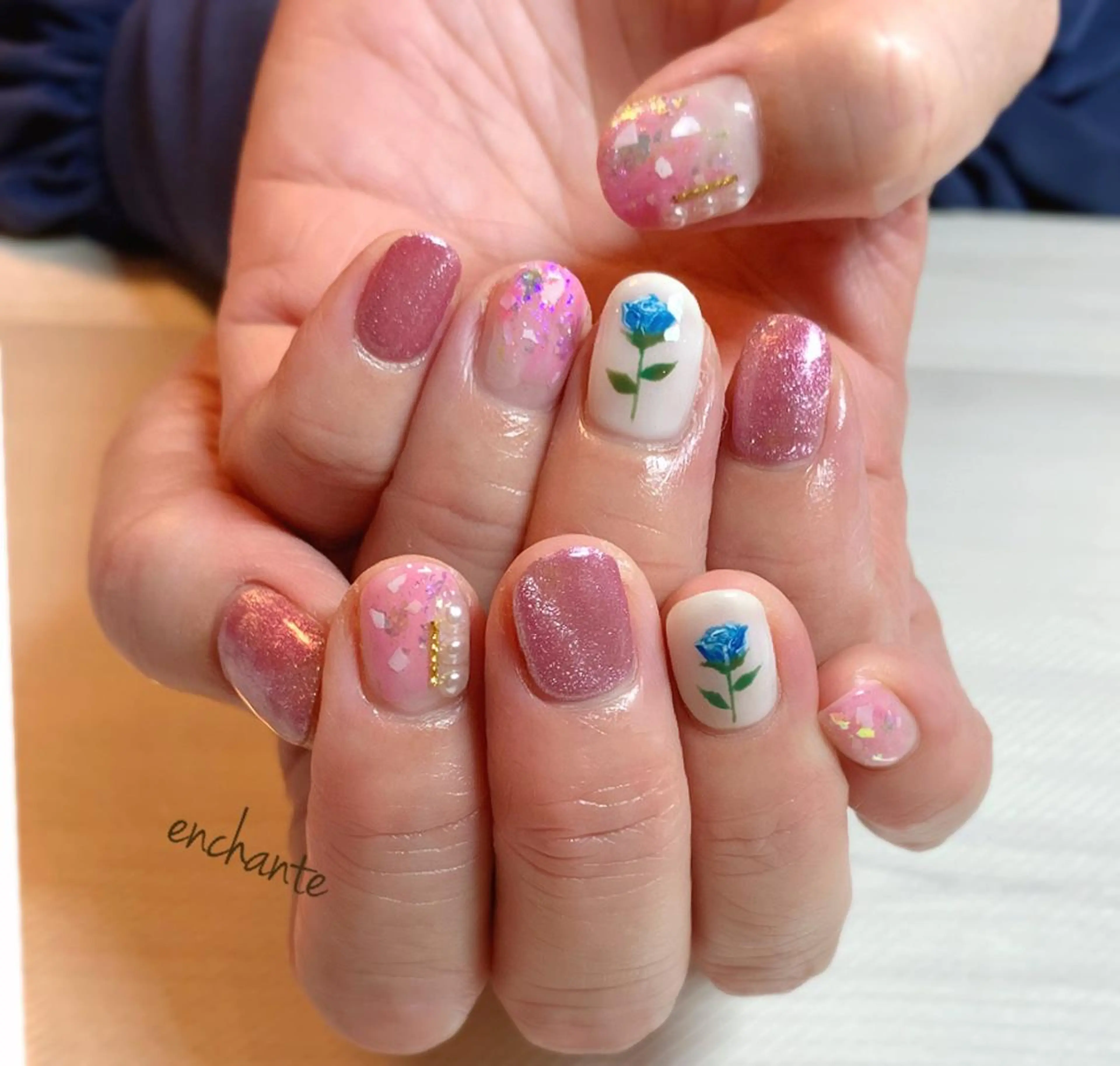 ネイル アンシャンテ所属・enchante 自由が丘のネイルデザイン