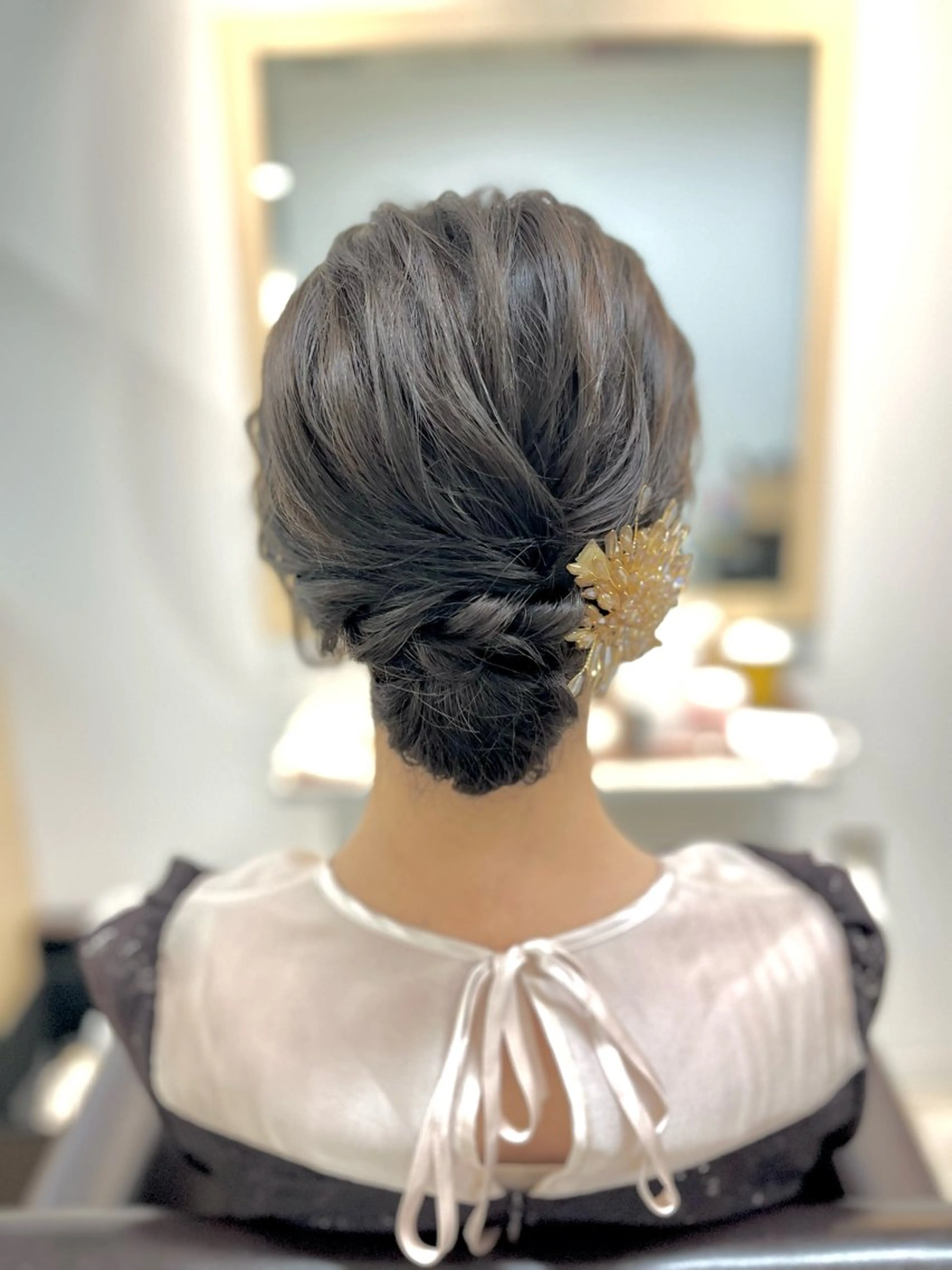ヘアアレンジ ヘアセット 似合わせヘアメイク 💐オダギリチアキのヘアスタイル