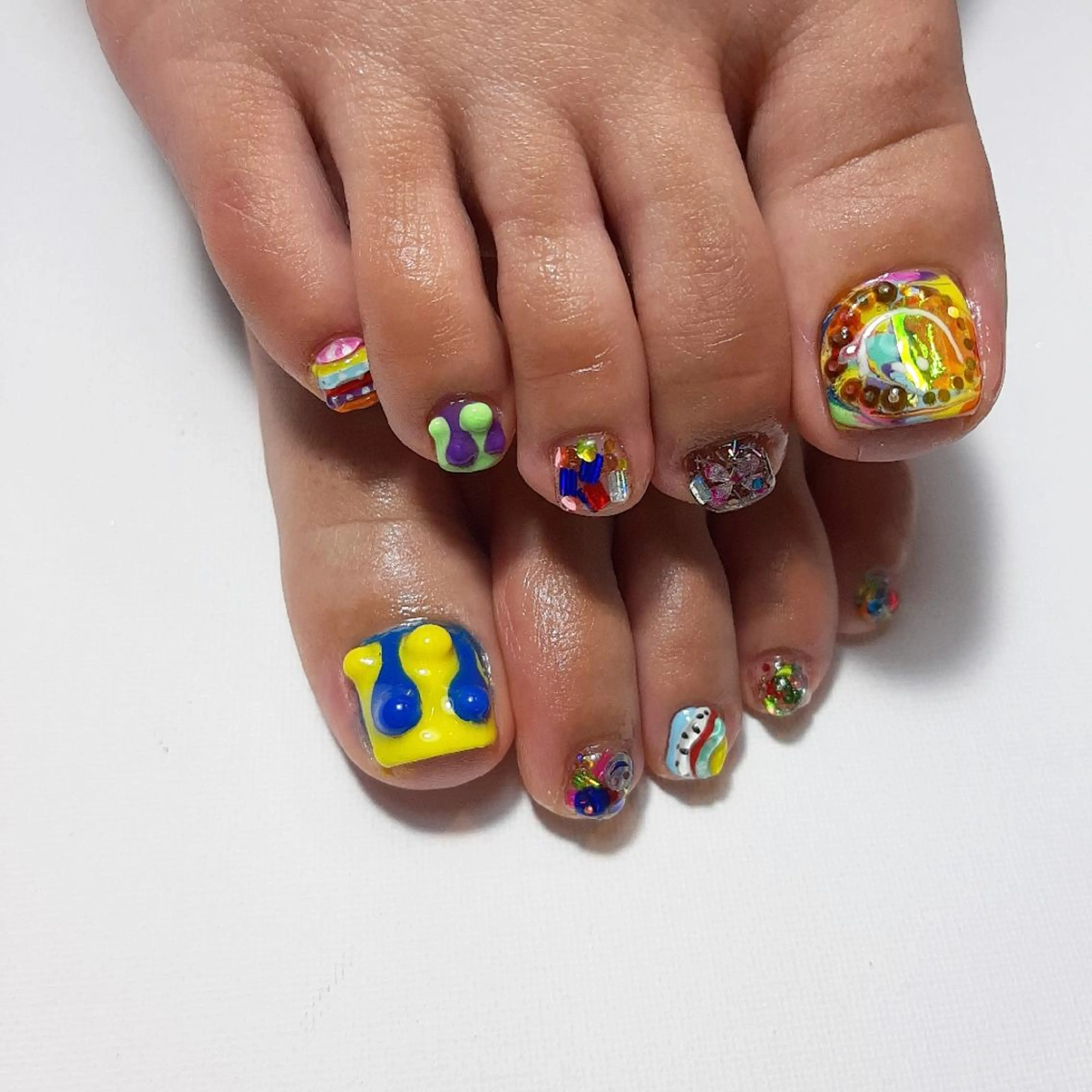 ネイル フットネイル owlnail /持込みデザイン専門のネイルデザイン