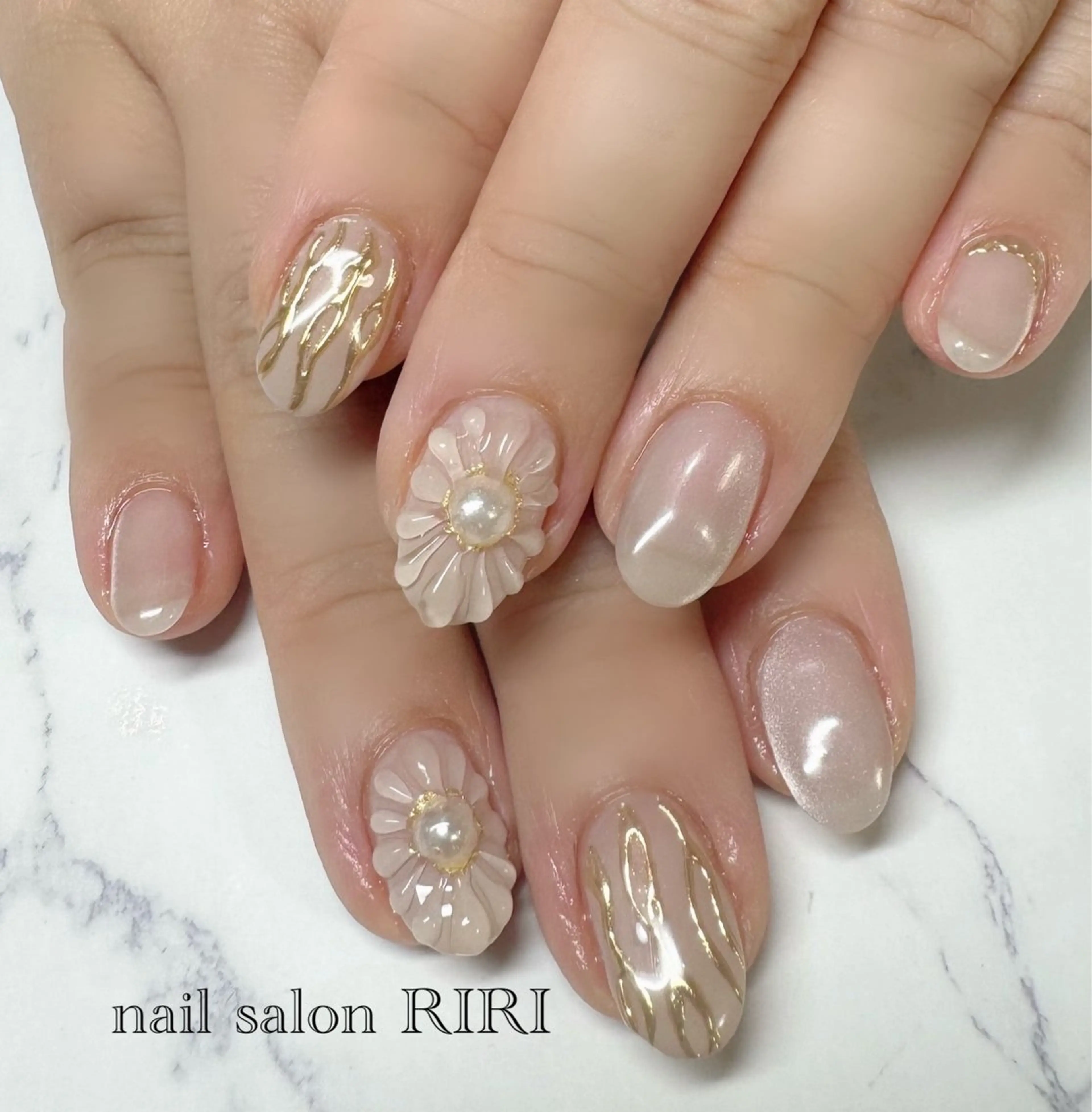 ネイル 春ネイル private  nail  salon RIRI所属・RIRI リリのネイルデザイン