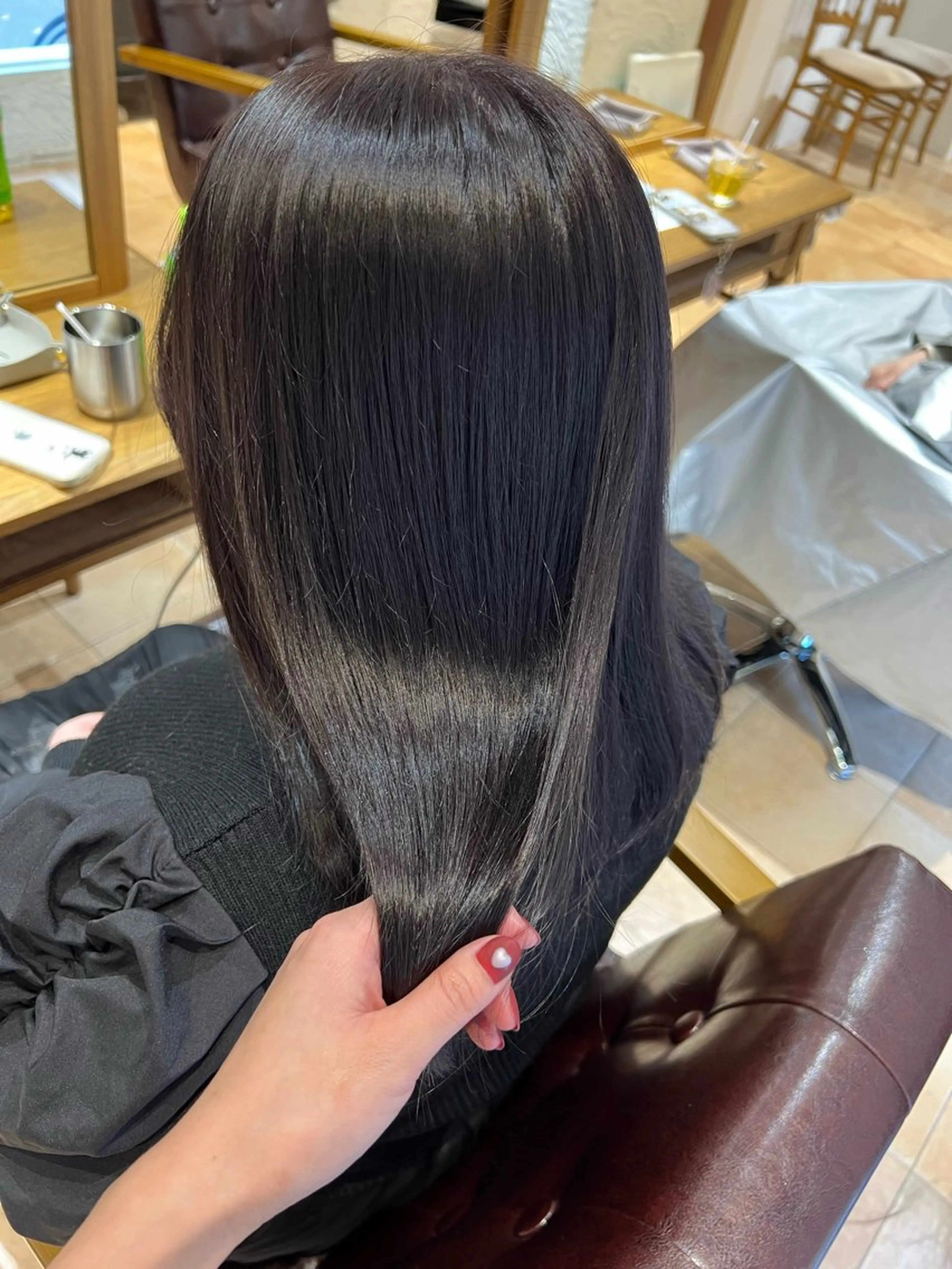 ミディアム カラー 🥀韓国ヘア🥀 宮津真菜のヘアスタイル