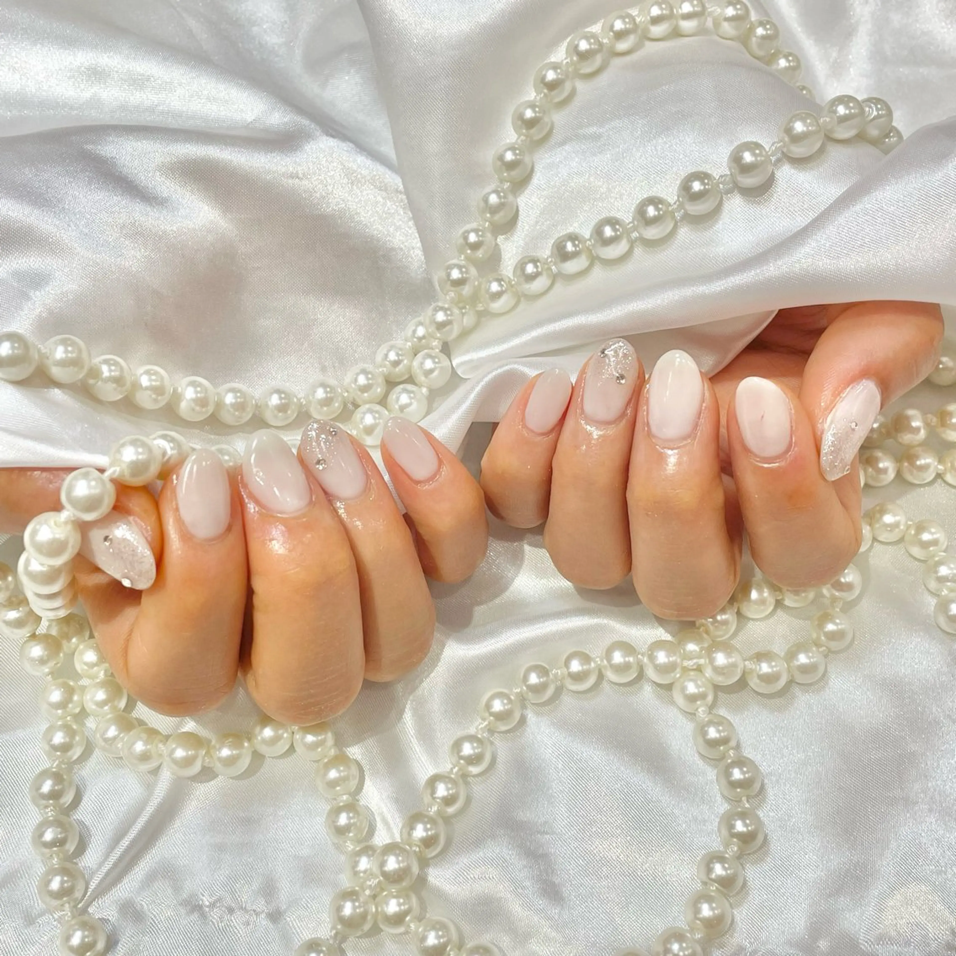 ネイル シンプルネイル WISTERIA midoriのネイルデザイン