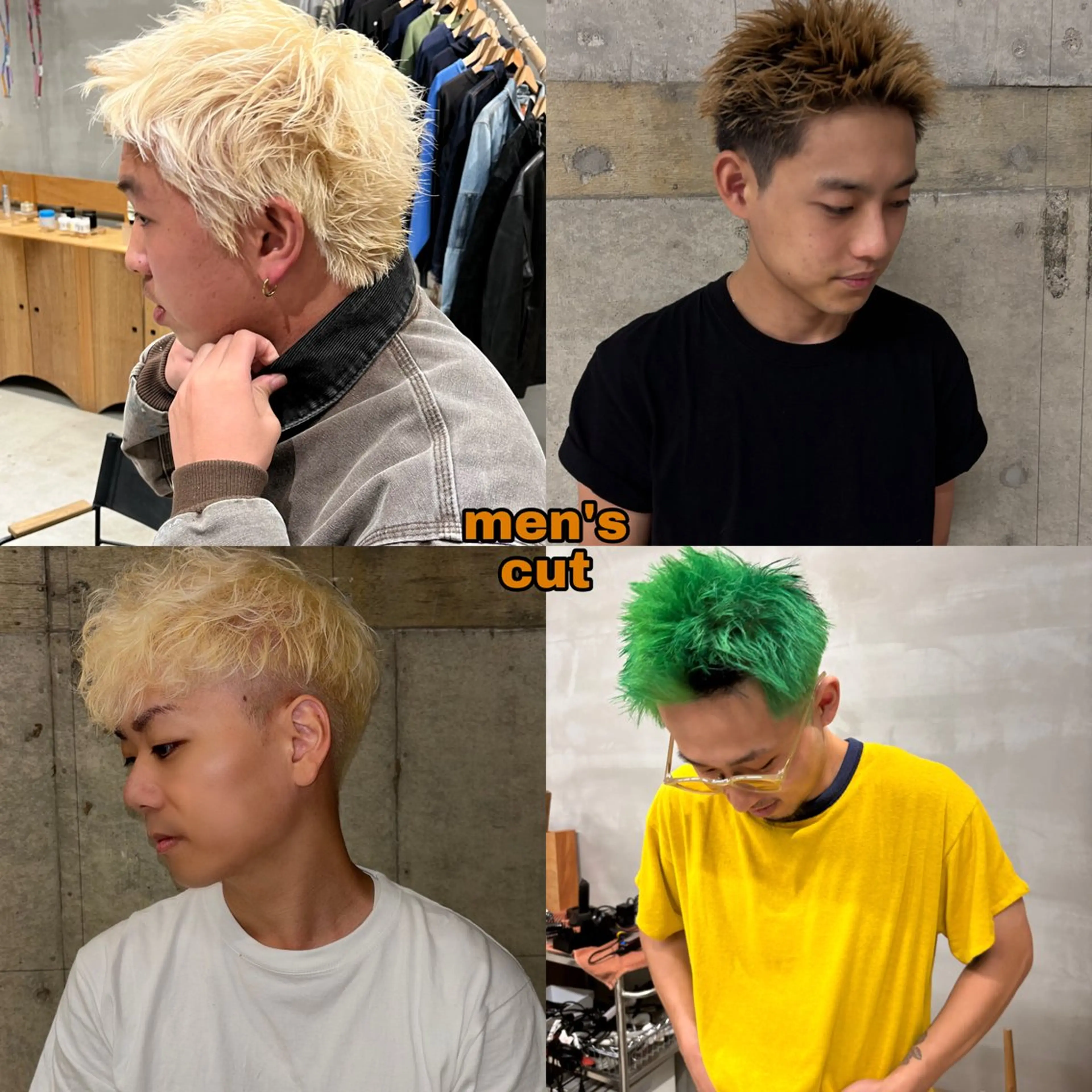 メンズ wewe / rukiaのヘアスタイル
