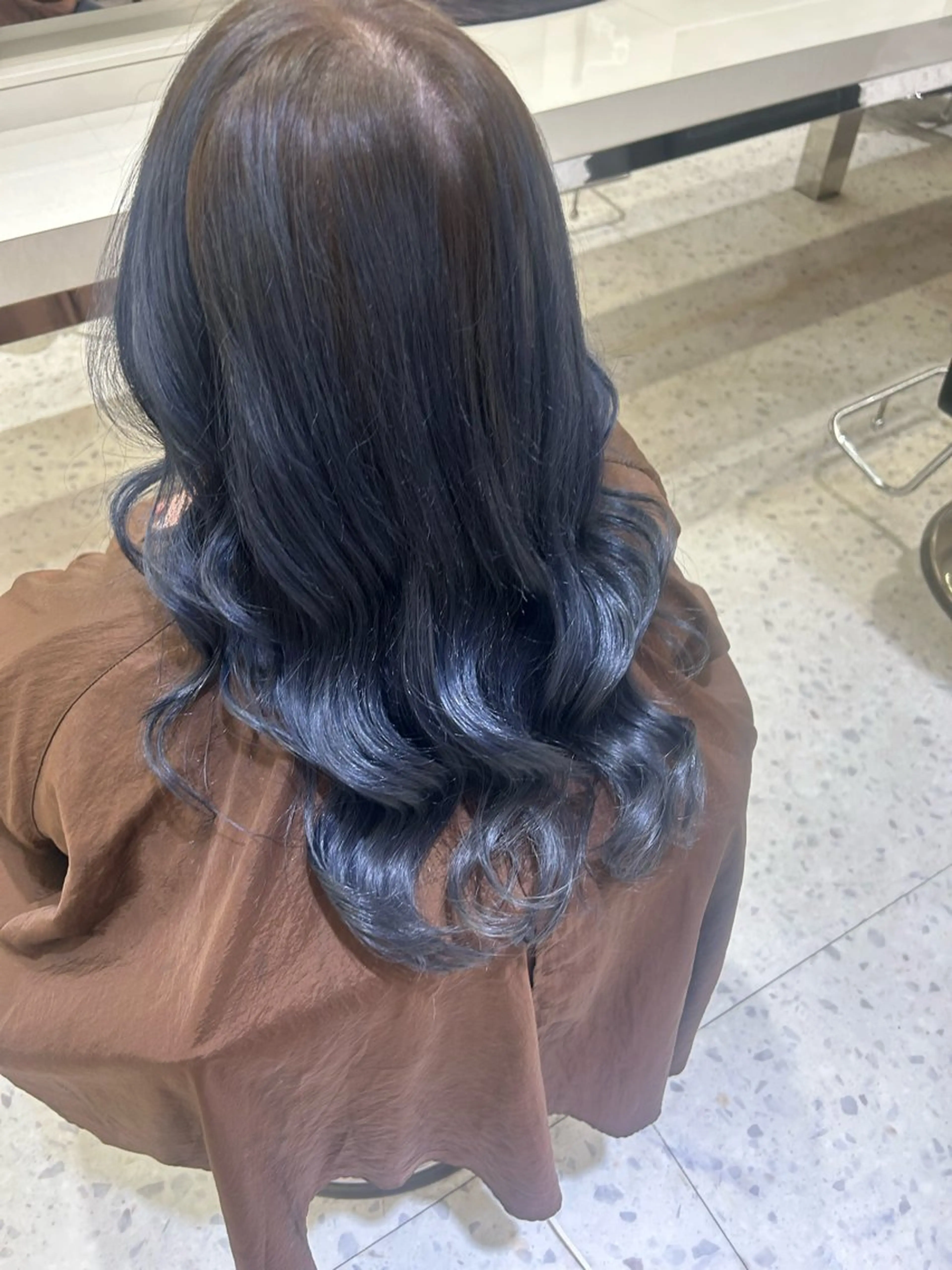 ロング カラー 𝐑𝐈𝐎ྀིのヘアスタイル