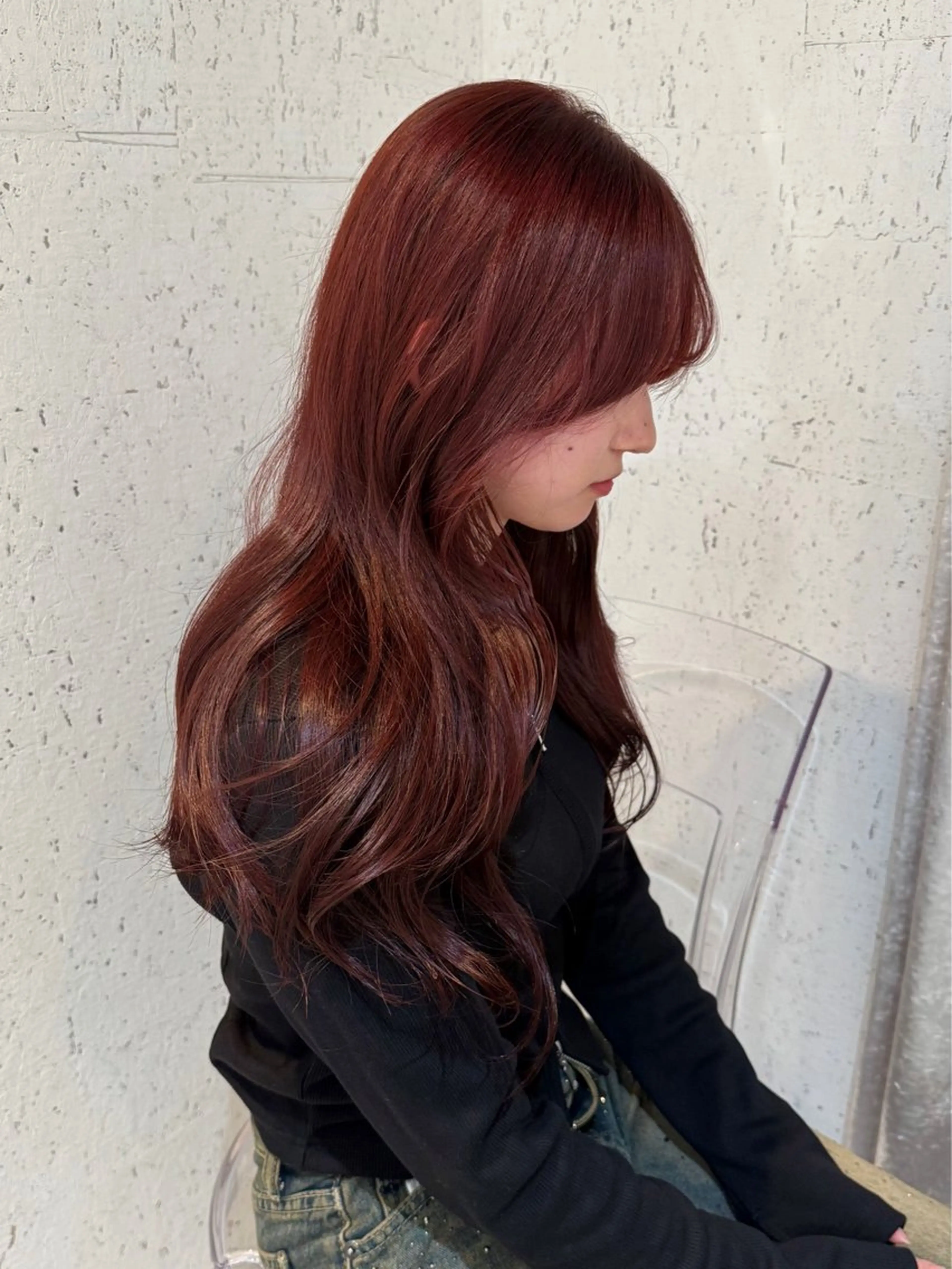 ロング カラー カット ヘアカラー トリートメント mai / linoah˚✧のヘアスタイル
