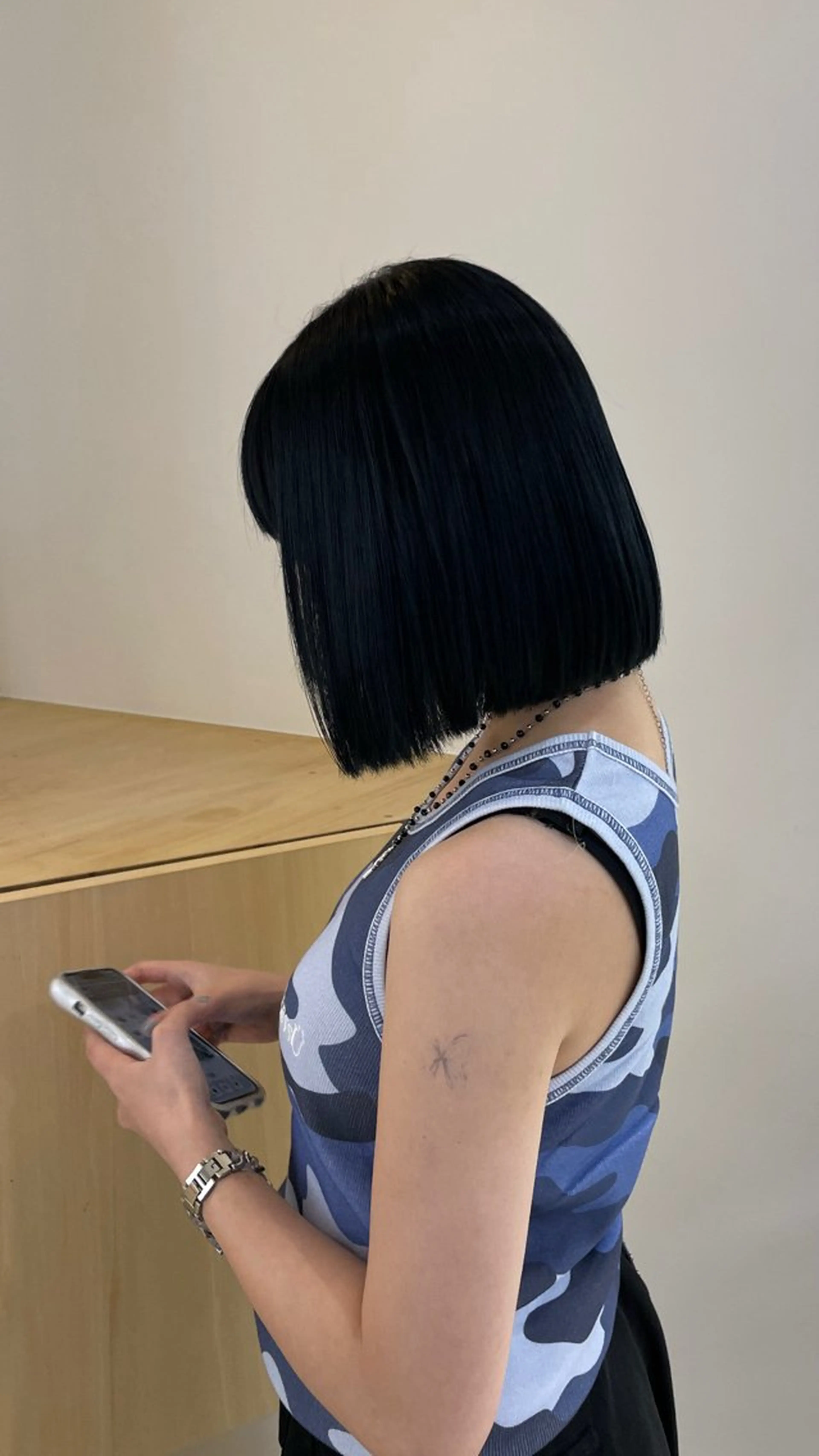 ヘアカラー トリートメント 蓑輪 璃央のヘアスタイル