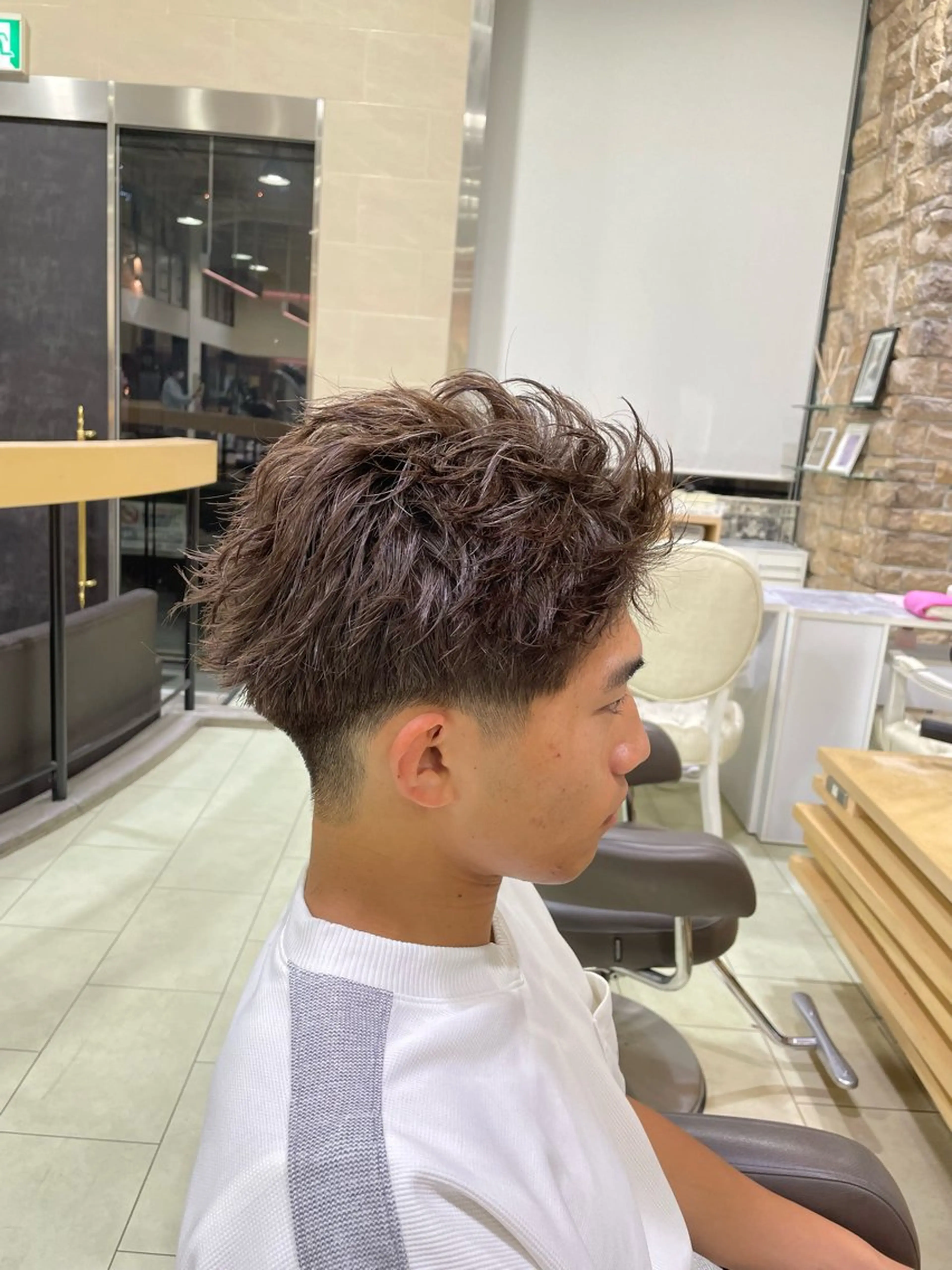 メンズ カット メンズカットパーマ 【フェザーパーマ】のヘアスタイル