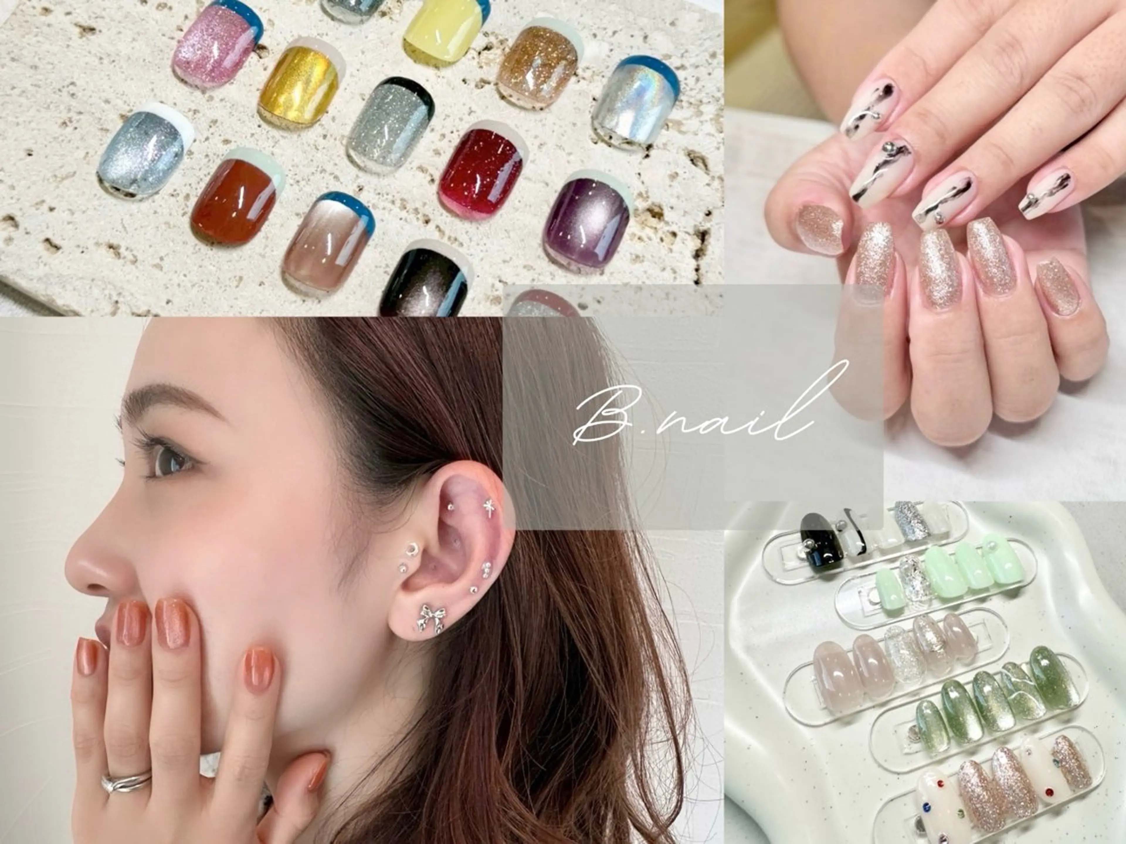 ネイル その他(ネイル) 【B.nail】名古屋志賀本通-フィルイン/ニュアンス/定額/長さだし-所属・橋立 敬子のネイルデザイン