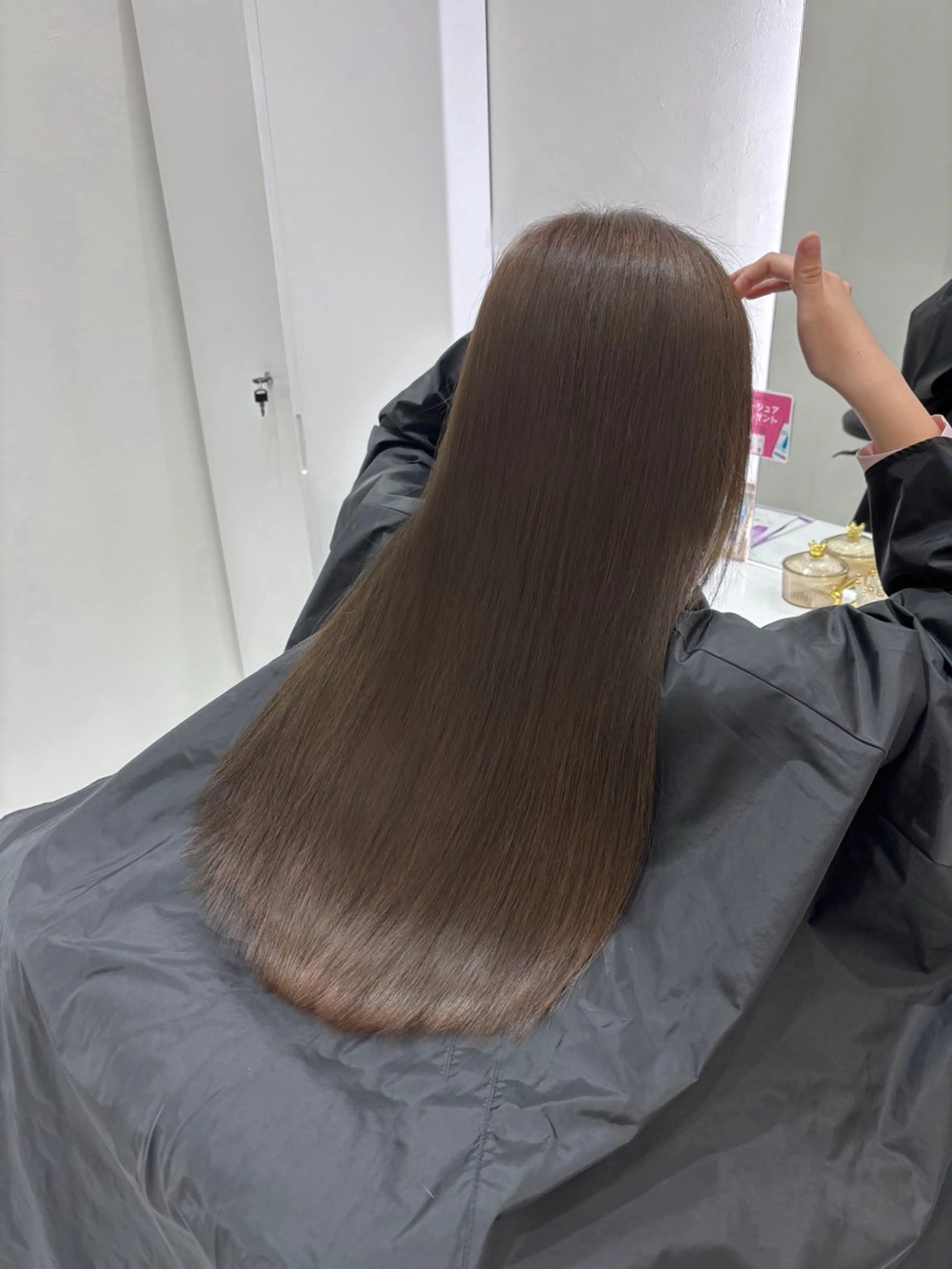 ロング カラー ヘアカラー トリートメント ヘアセット 蔵前 髪質改善サロン PinoA 【ピノア】所属・こまつ まりやのヘアスタイル