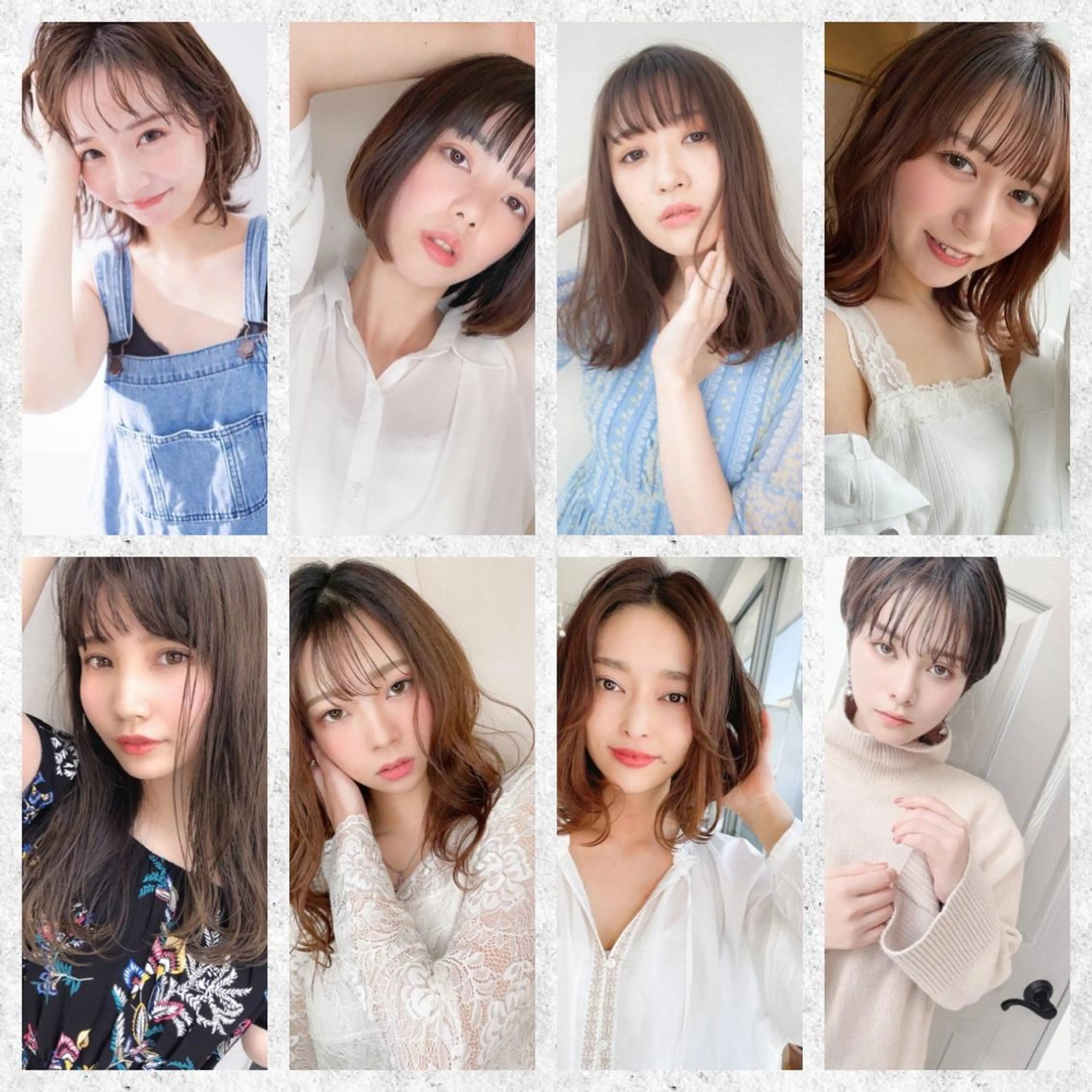 セミロング カラー パーマ ヘアアレンジ Avalon所属・Hiroshi ヒロシのヘアスタイル