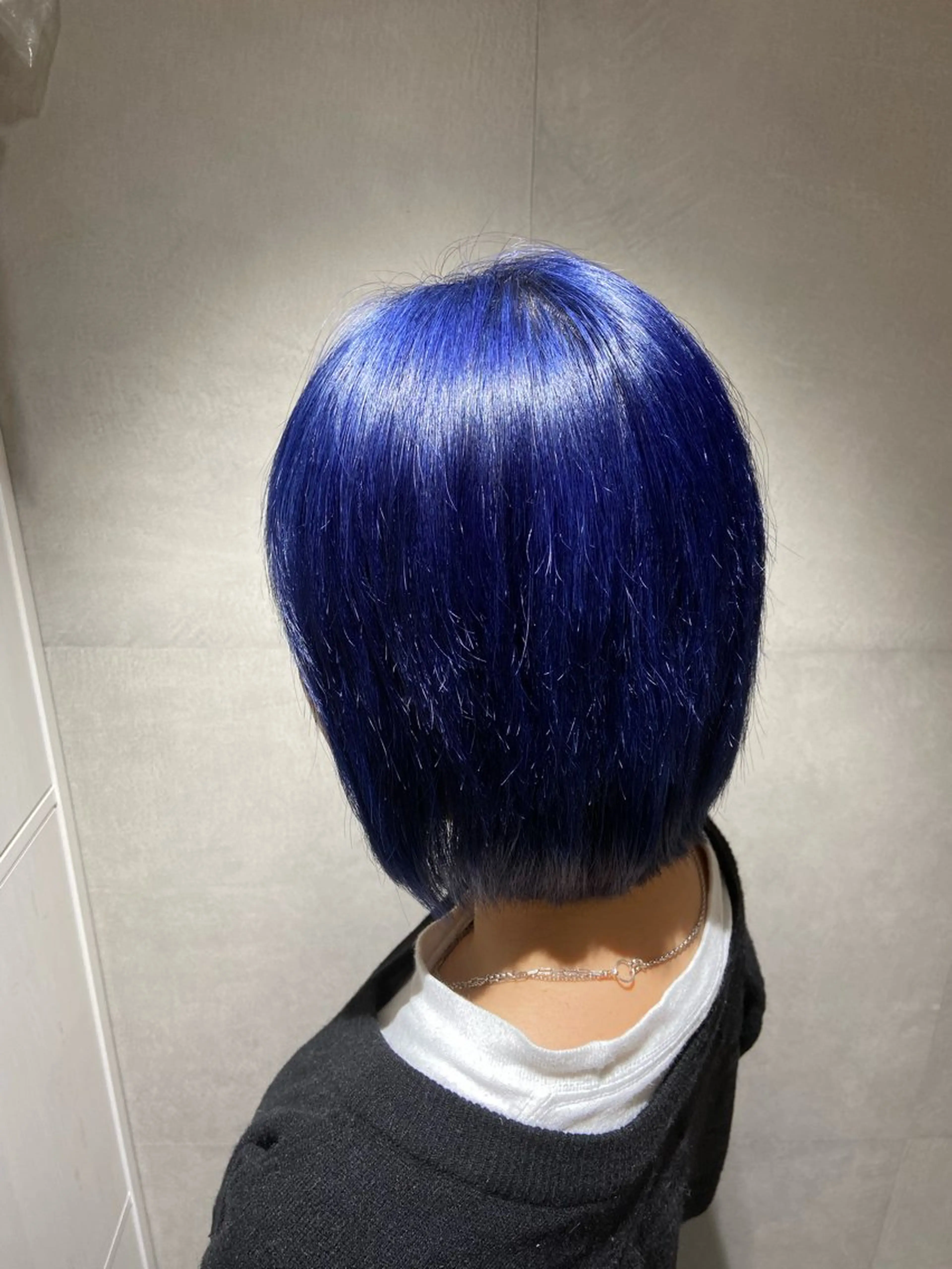 ショート カラー 髪質改善/オオイシ ナツミのヘアスタイル