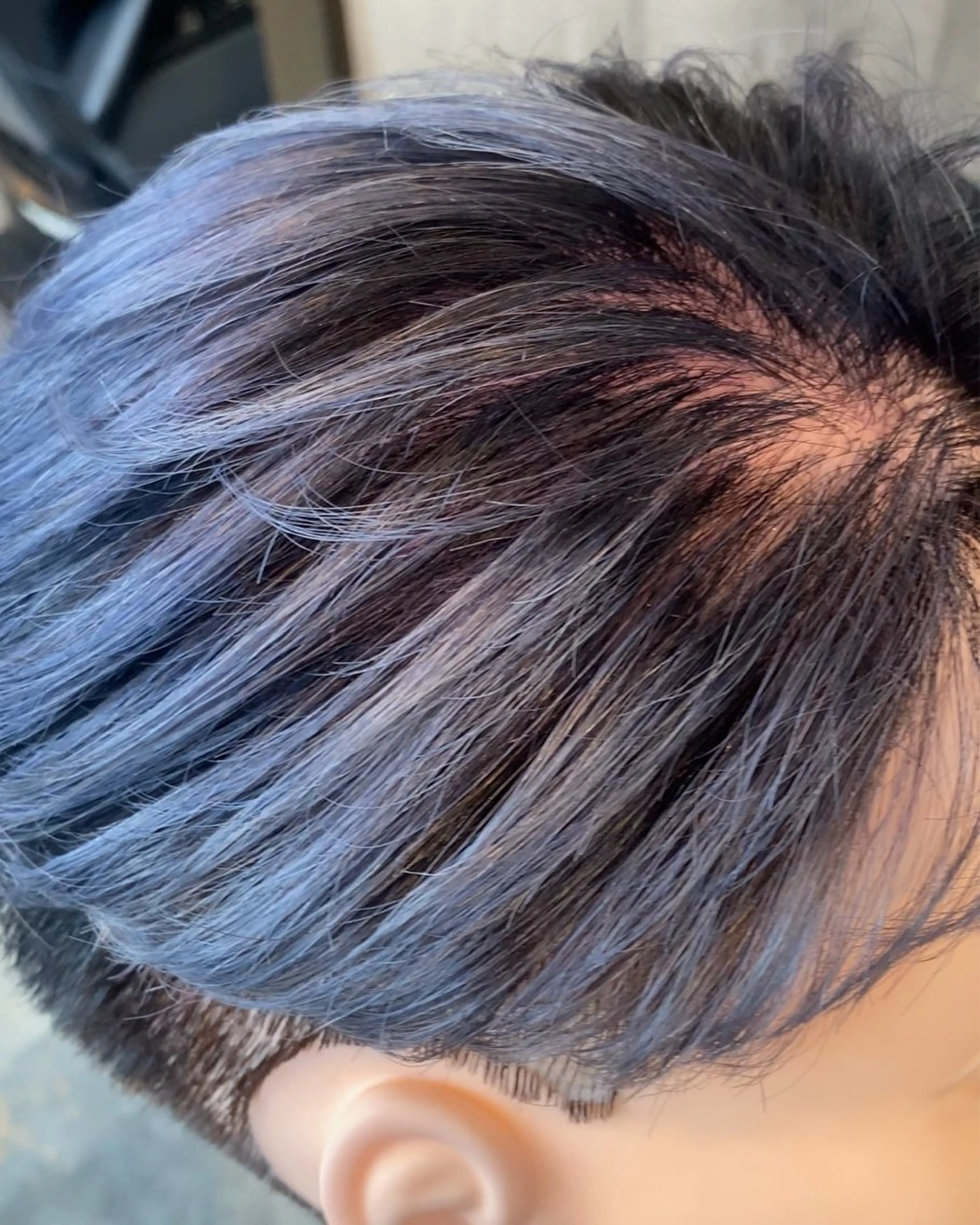 カラー メンズ メンズバレイヤージュ バレイヤージュ カット ヘアカラー SWELL  七隈四つ角店所属・SWELL アトムのヘアスタイル