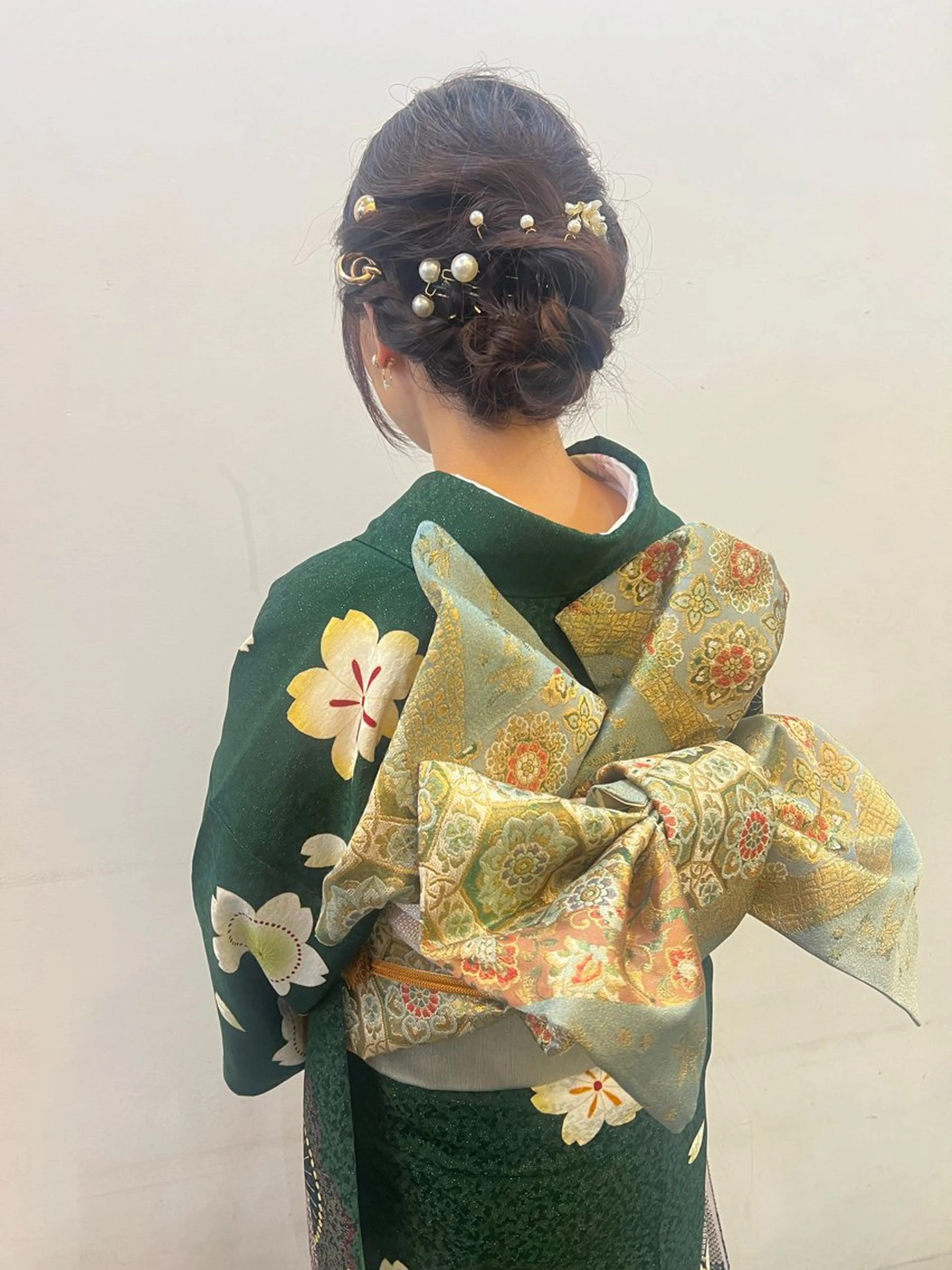 着付け ＢＯＵＱＵＥＴ外苑前所属・西川 麻衣子のヘアスタイル