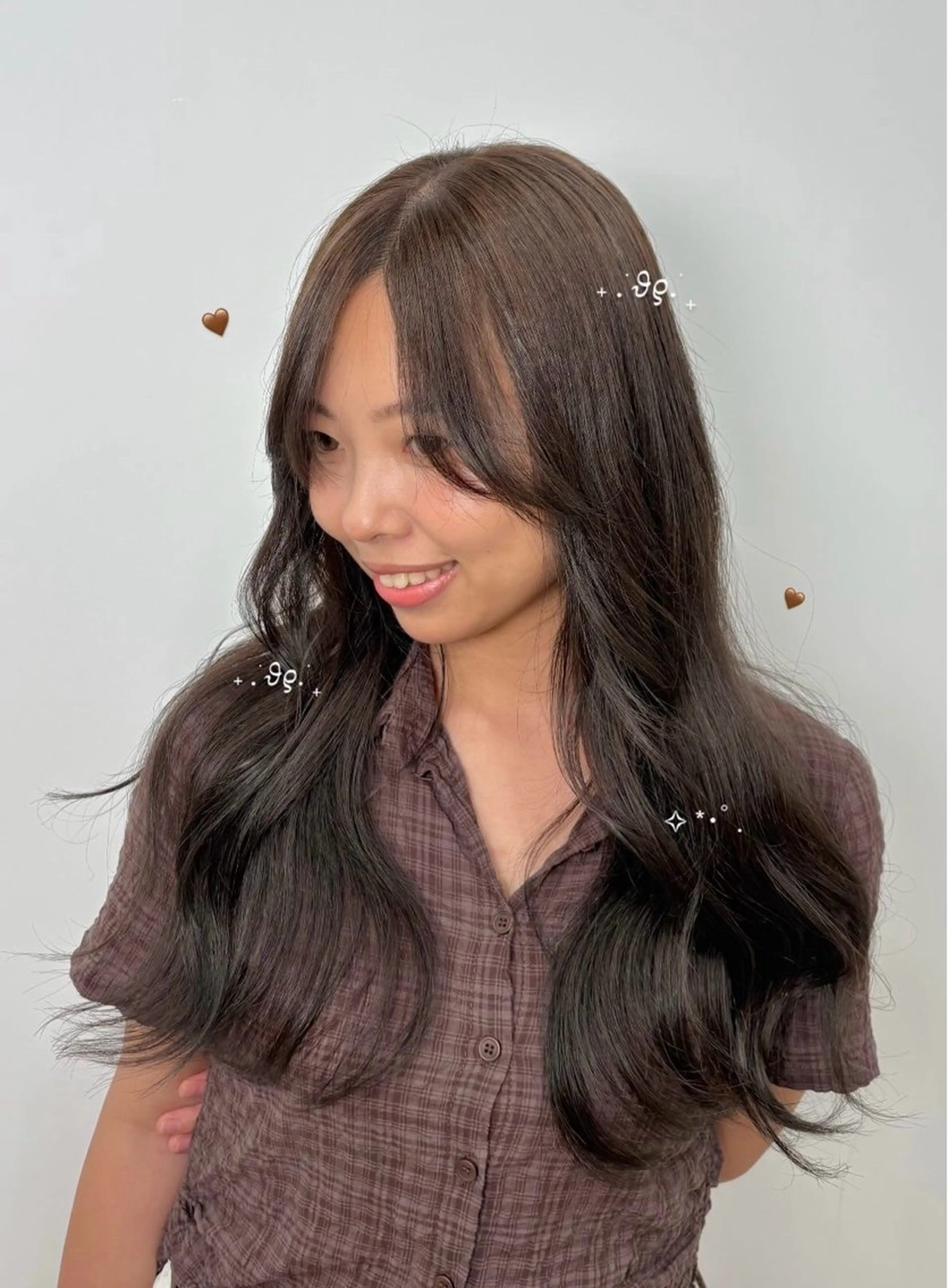 カラー ブリーチ ダブルカラー インナーカラー 髪質改善 縮毛矯正 ヘアカラー elto所属・elto 四条烏丸⌇ ひ な たのヘアスタイル