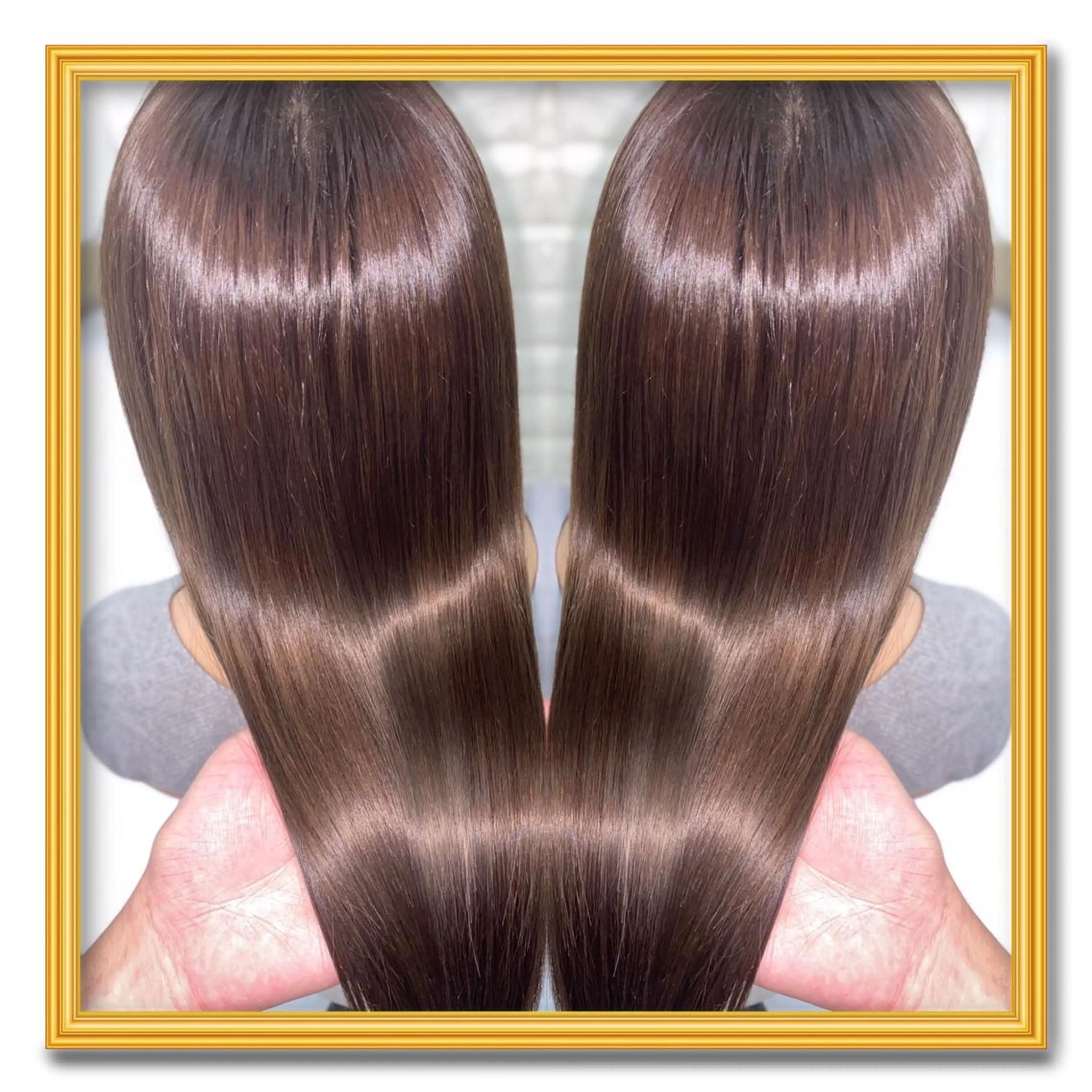 セミロング カラー パーマ ヘアアレンジ メンズ キッズ ネイル マツエク・マツパ アクアカラー 髪質改善 トリートメント カット トリートメント 20代半ば上質なへア ケア 髪質改善 大西のヘアスタイル