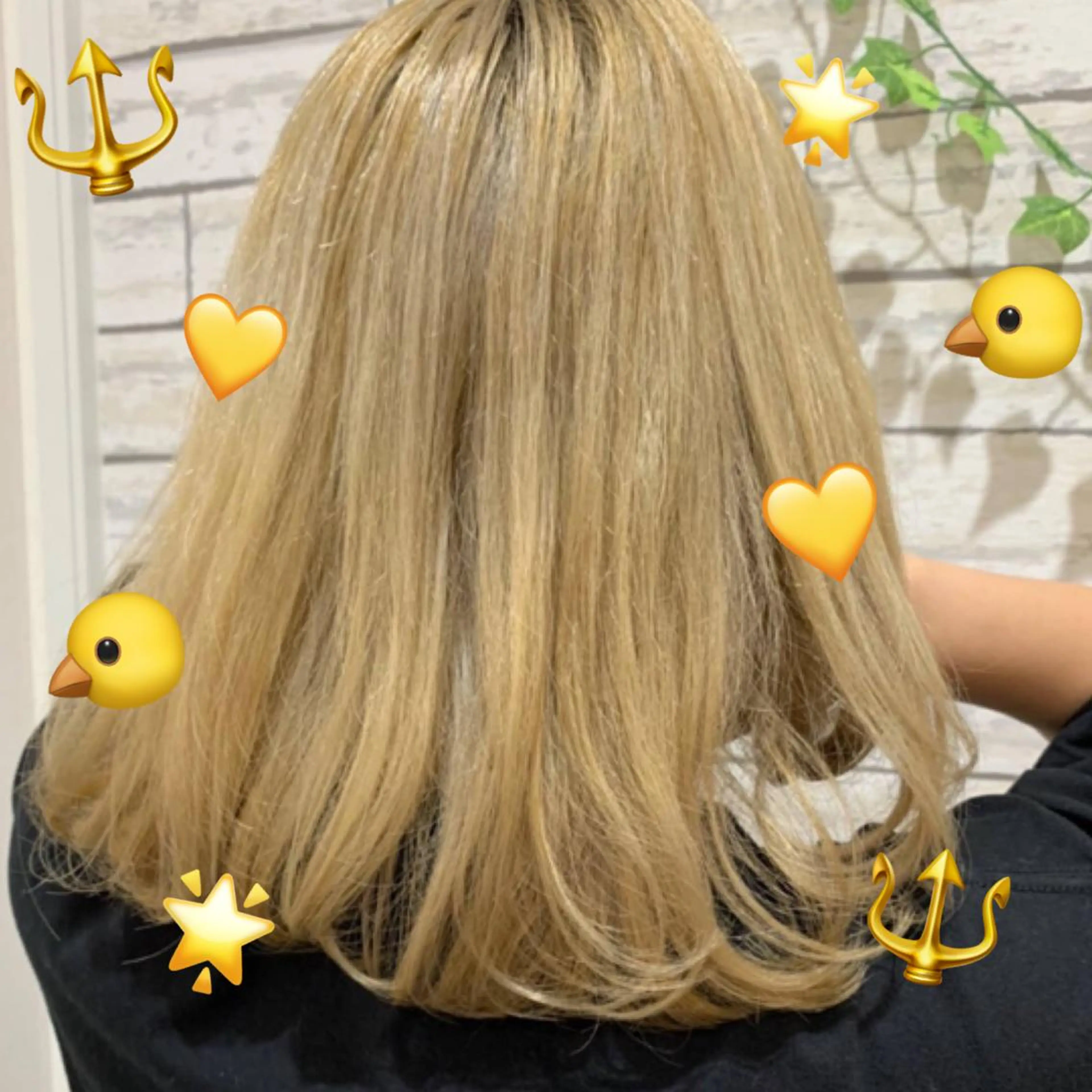 セミロング カラー ヘアカラー トリートメント 【髪質改善特化】 艶髪/透明感カラーのヘアスタイル