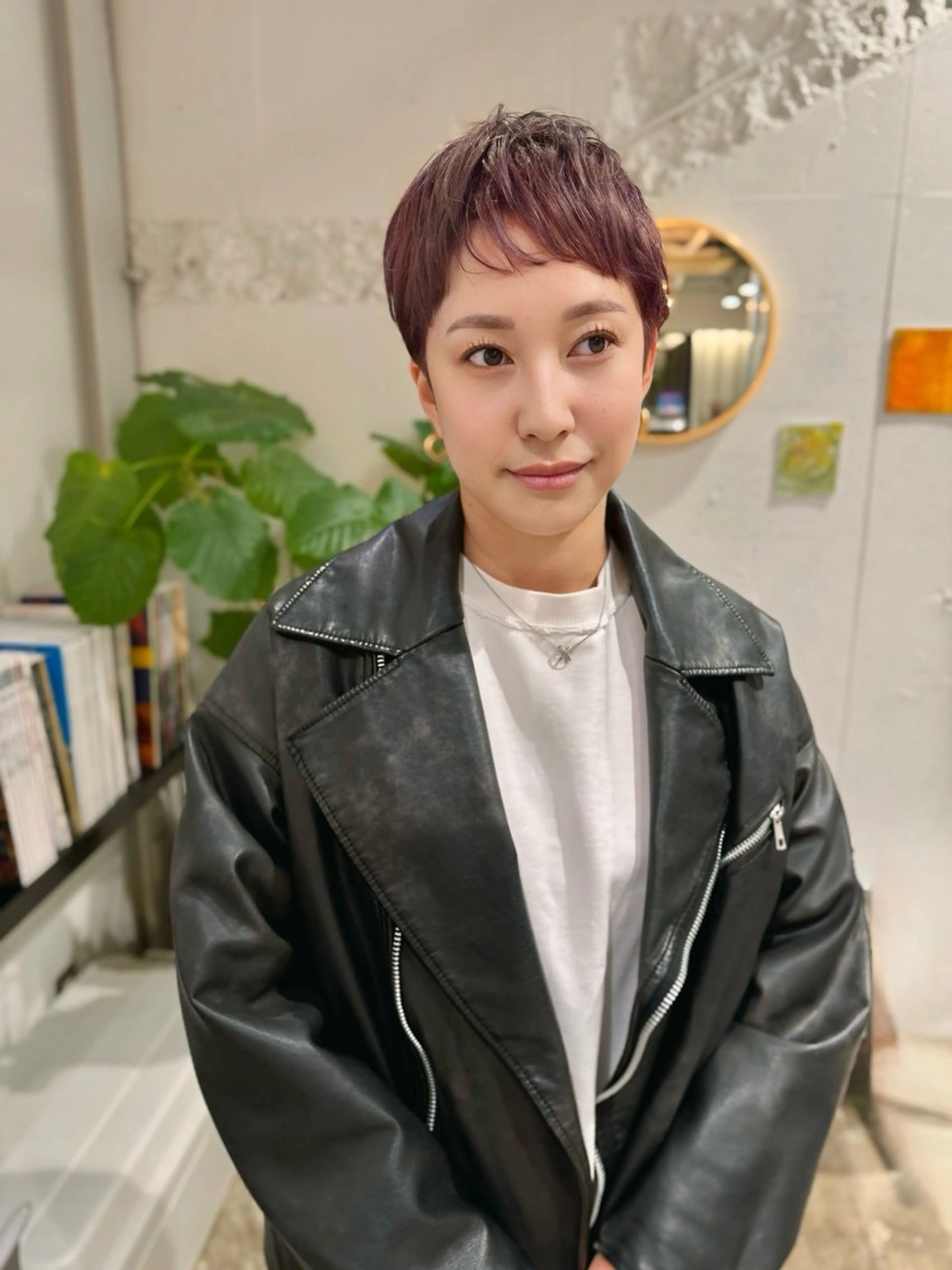 ショート カラー 名古屋栄/ウルフ RIHOのヘアスタイル