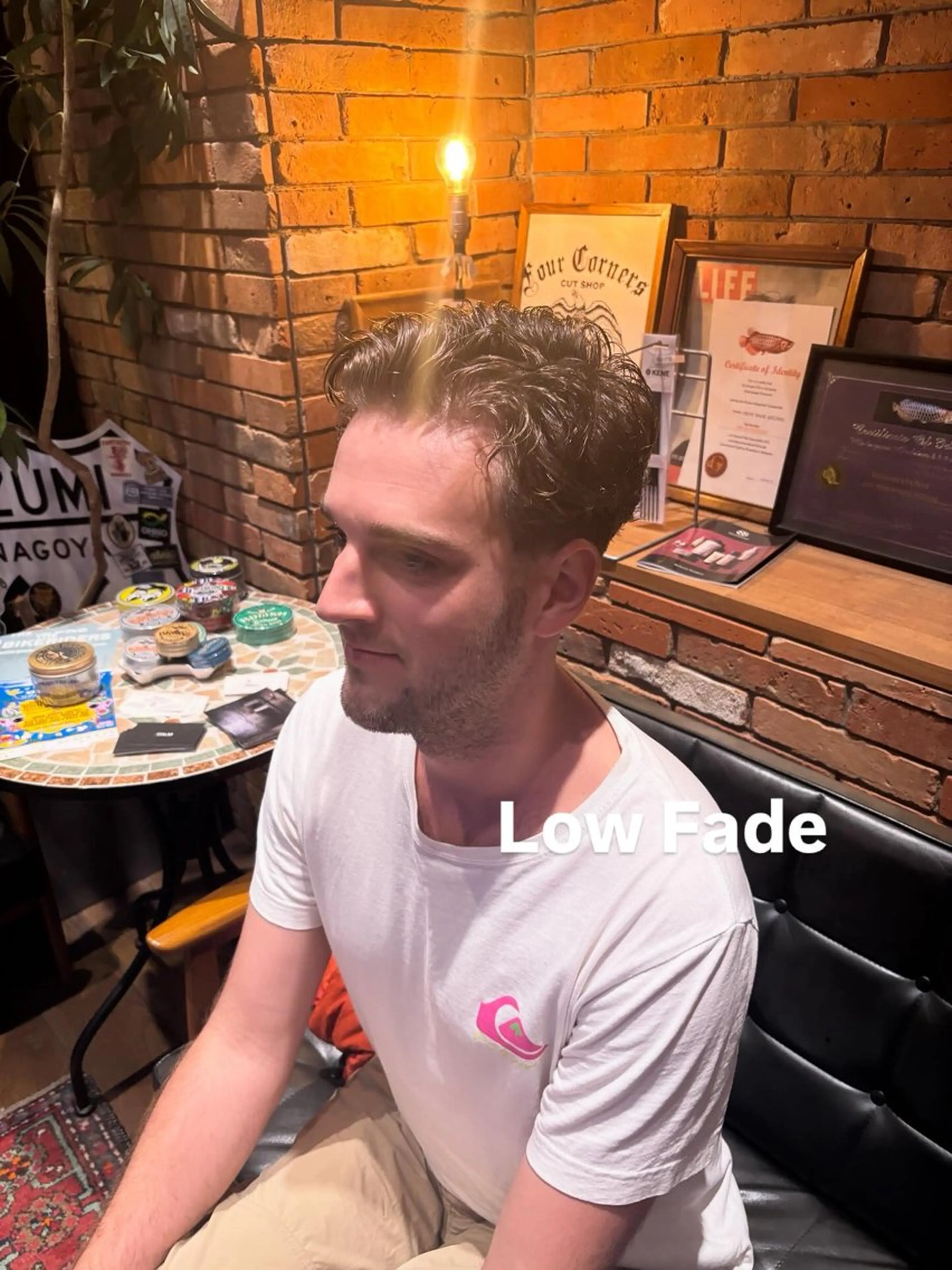 ショート フォーコーナーズカットショップ本店所属・設楽 カットモデル募集中のヘアスタイル