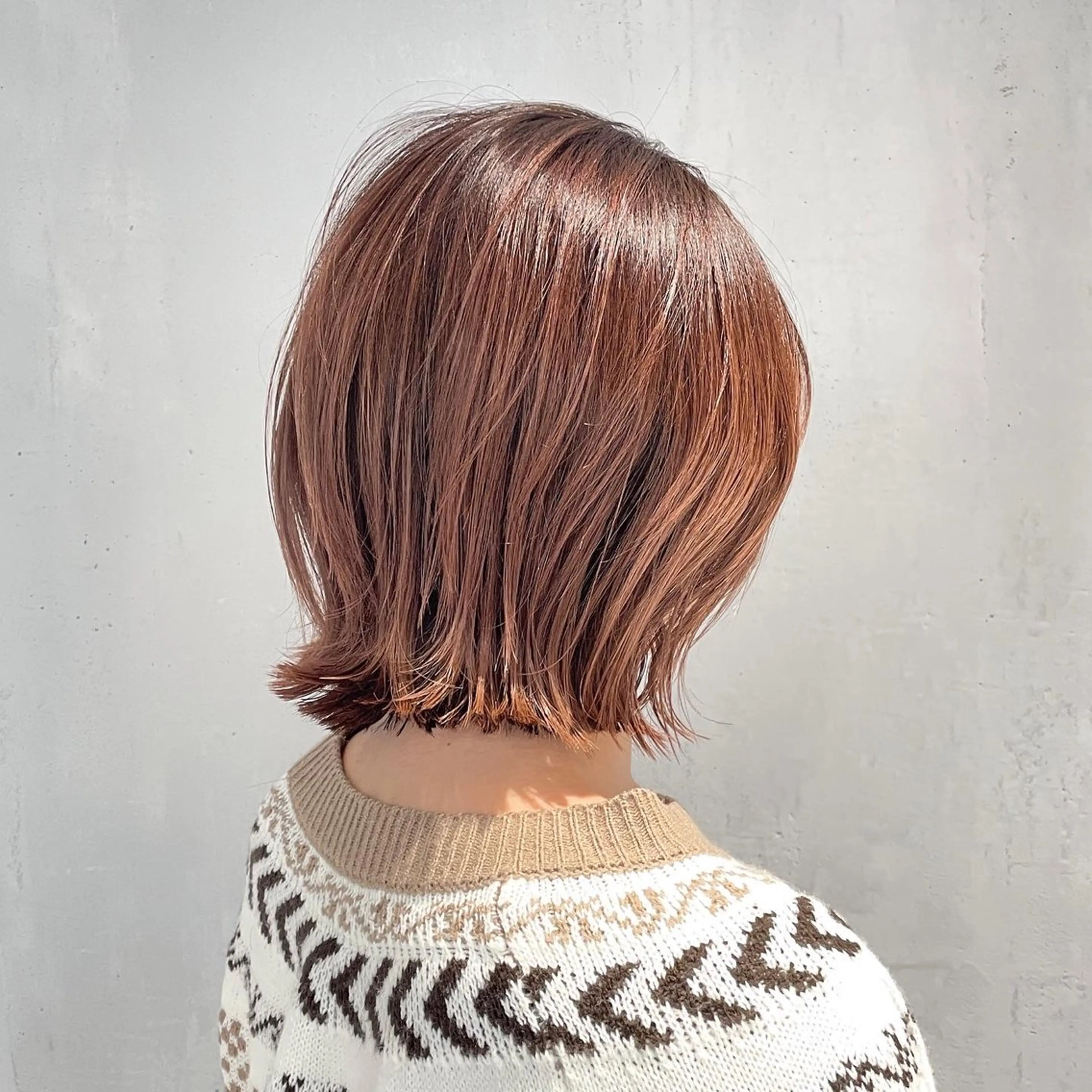 ミディアム カラー ハイライトカラー ハイライト カット ヘアカラー トリートメント ヘッドスパ DX SHARE SALON所属・matka白髪ぼかし 大人ヘア/KEIKOのヘアスタイル