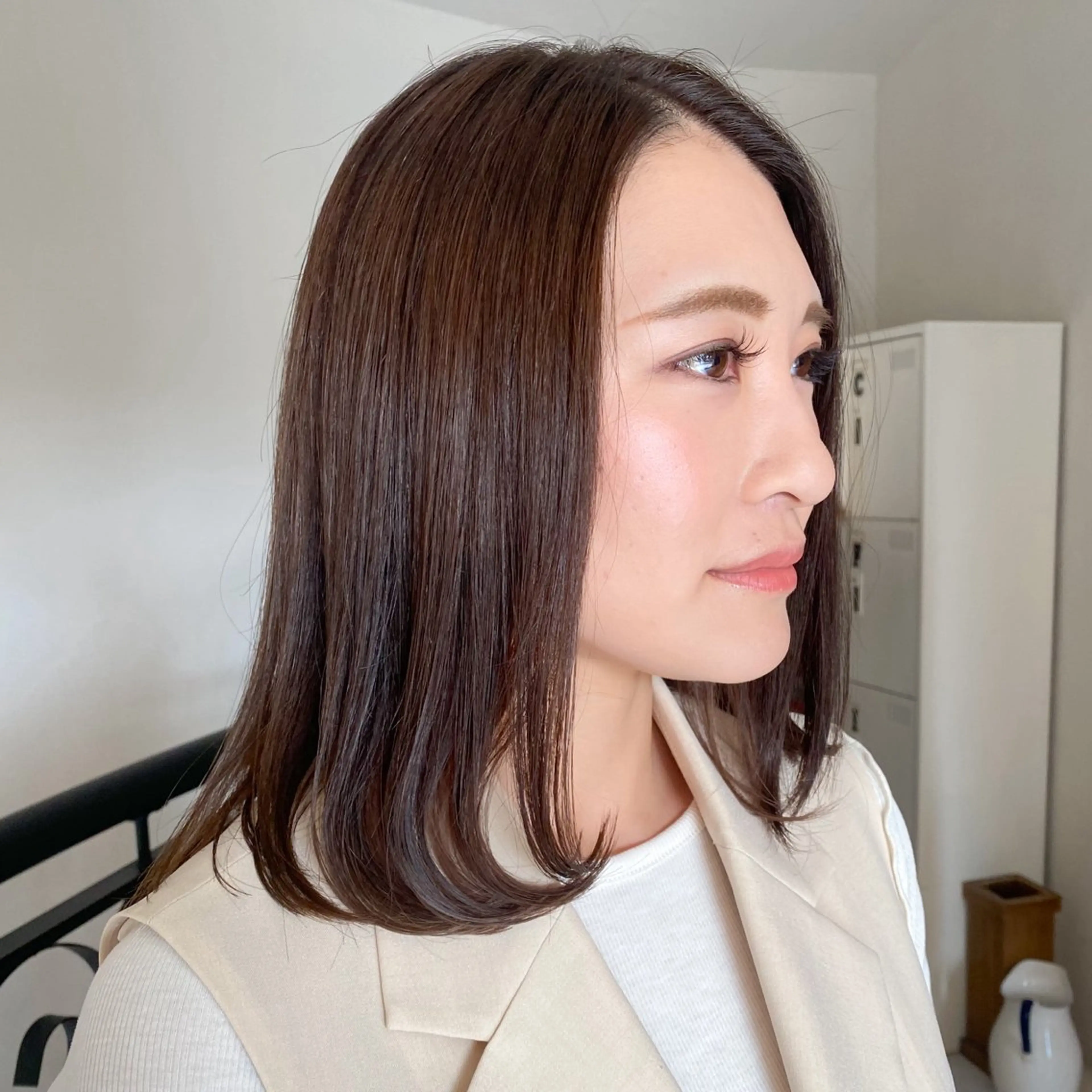 ミディアム アッシュ アッシュブラウン 🫧FERIA ﾌﾙｲﾁ ﾕｳｷ🫧のヘアスタイル
