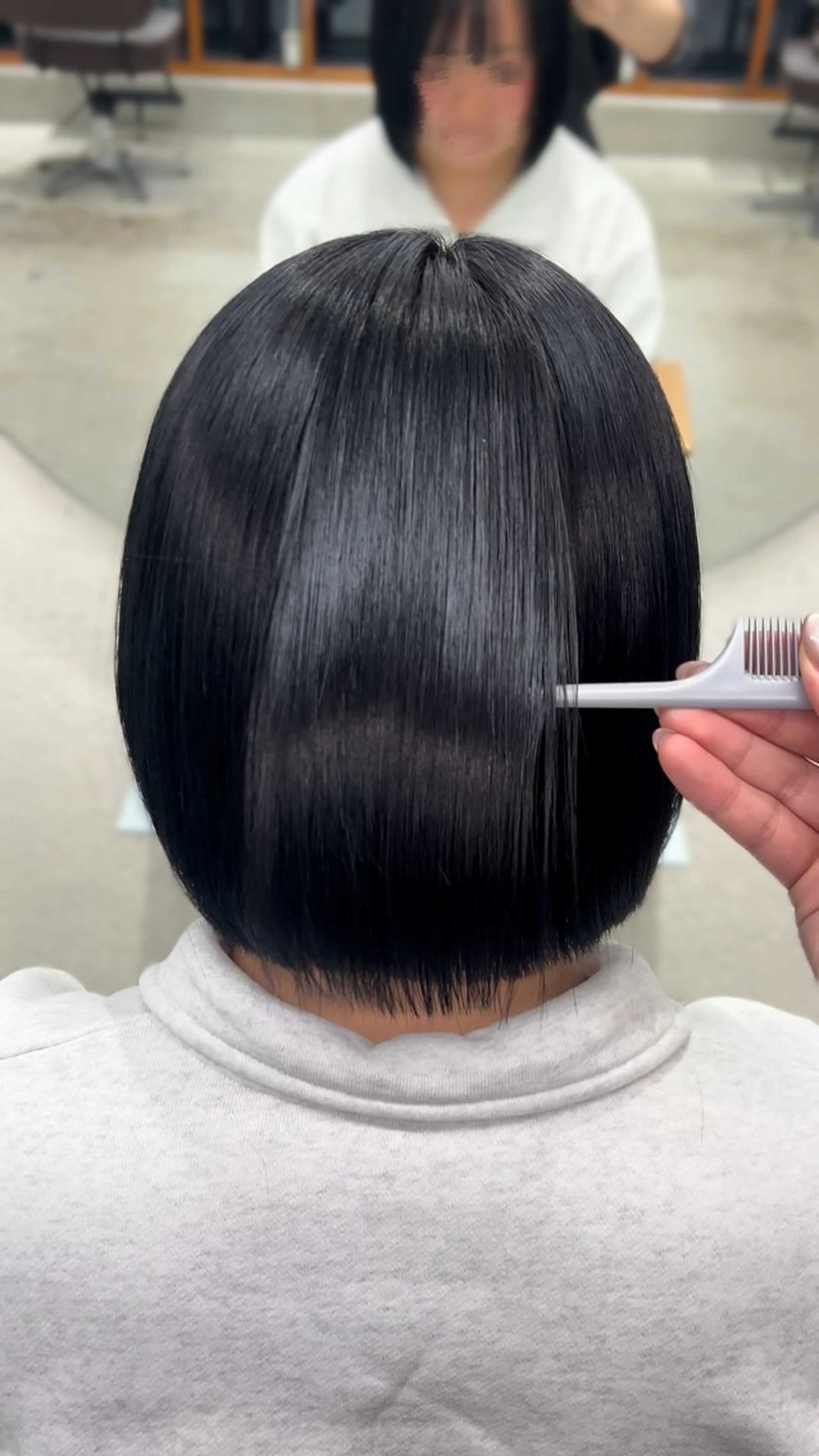 ショート ヘアカラー トリートメント 五十嵐 雅姫のヘアスタイル