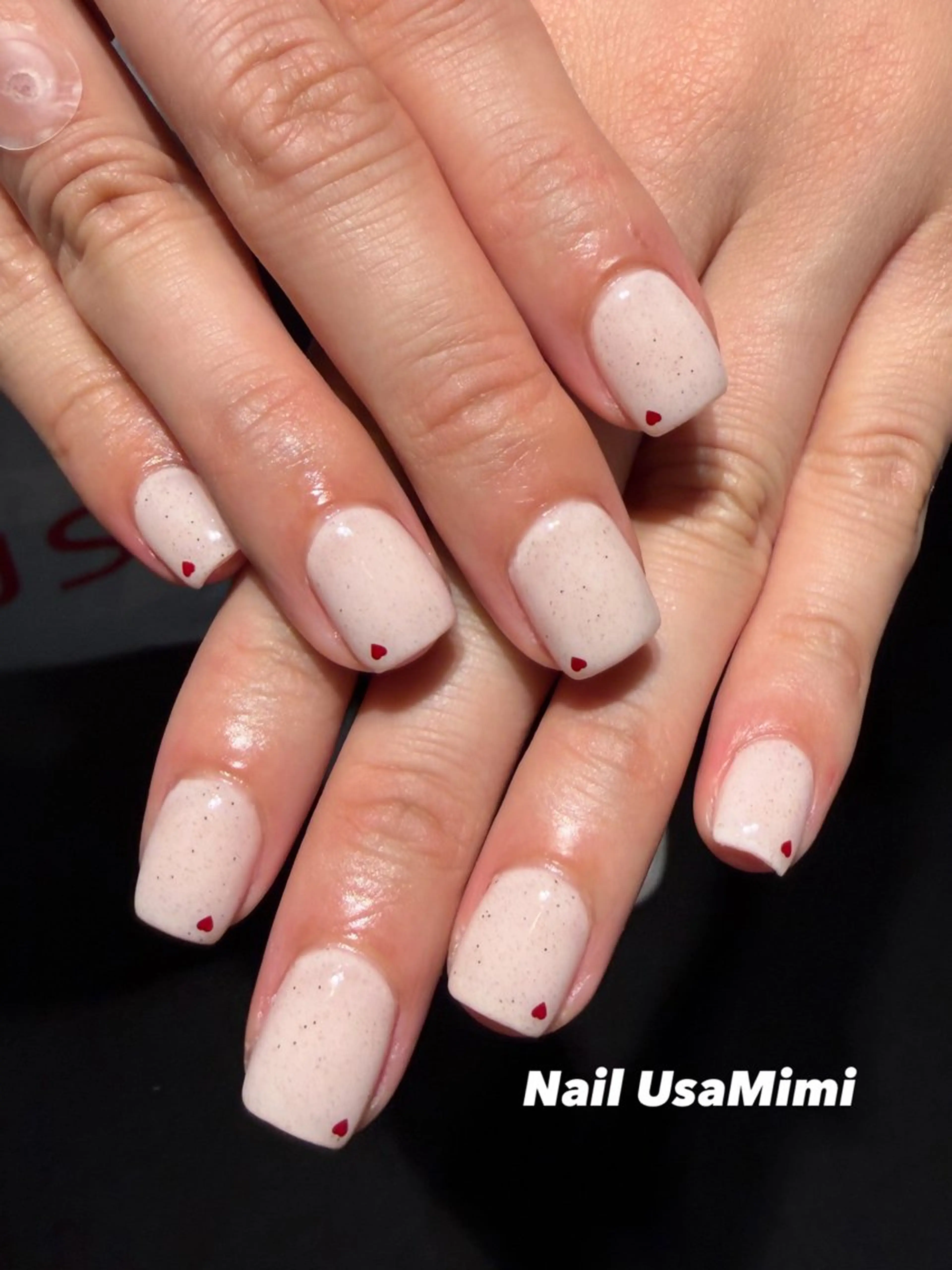 ショート ハンドネイル 本町Nail Usa Mimi SAKIのネイルデザイン