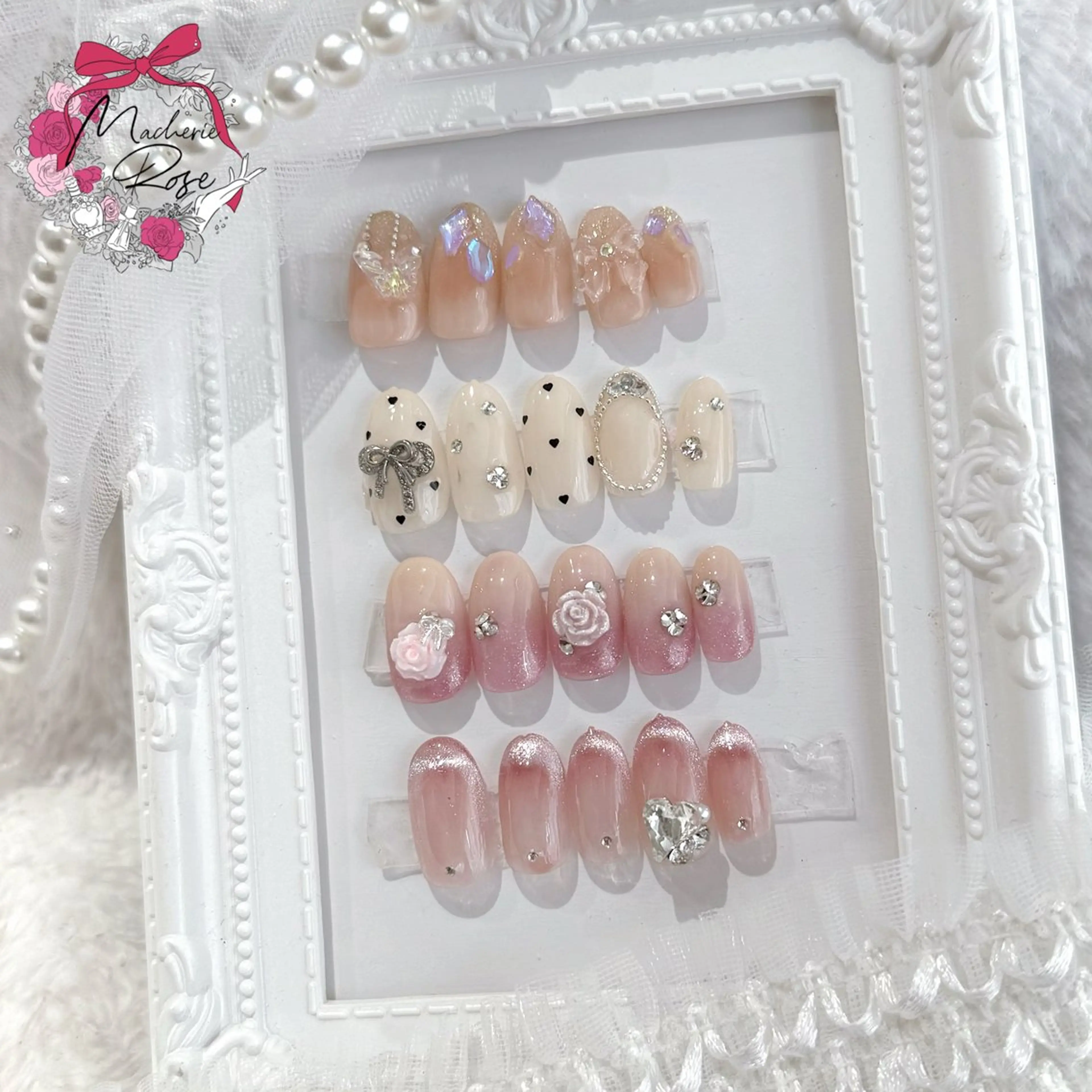 ネイル ハンドネイル マシェリローズ所属・Macherie Roseのネイルデザイン