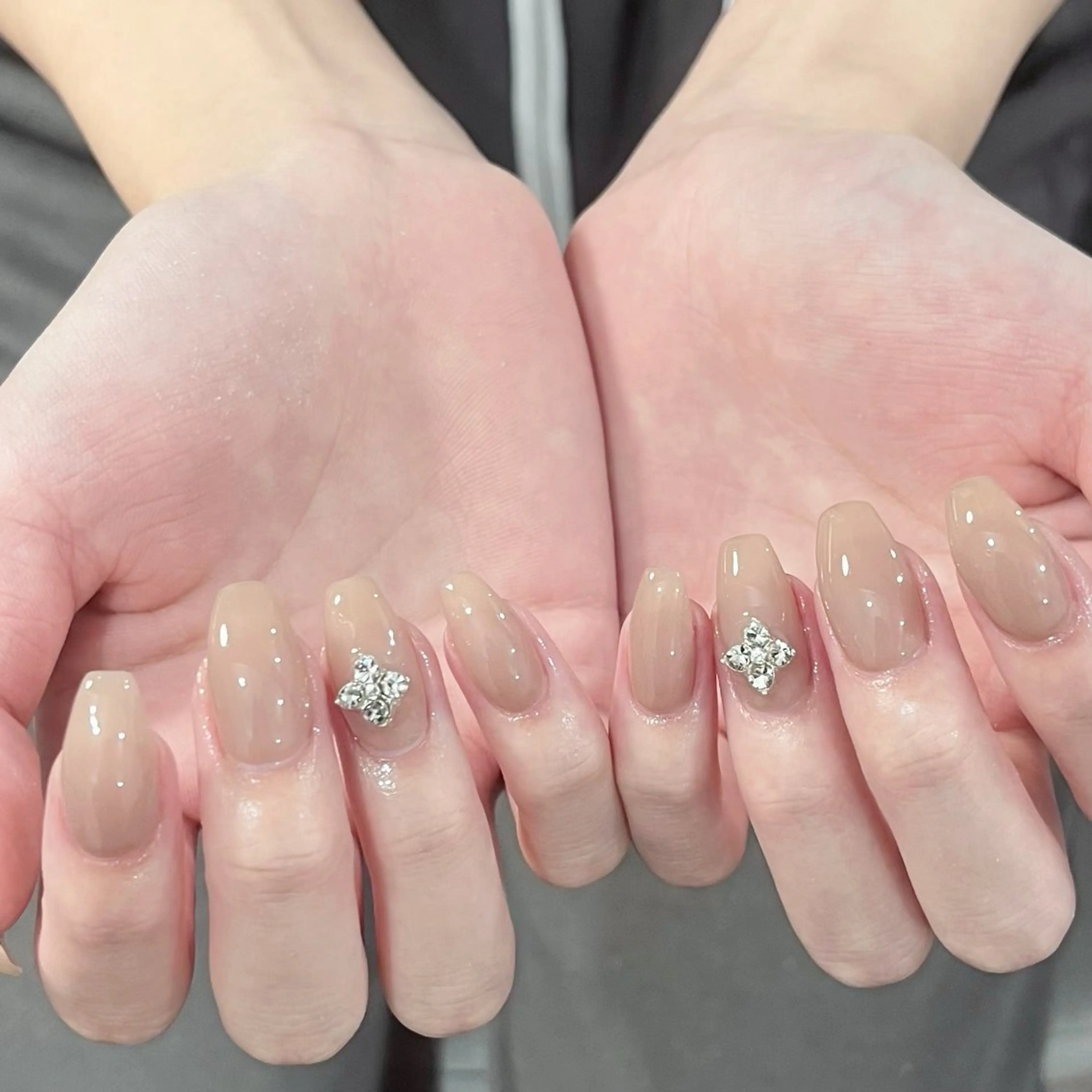 ネイル 韓国ネイル ワンホンネイル ハンドネイル ハンドケア Chang _Nailのネイルデザイン