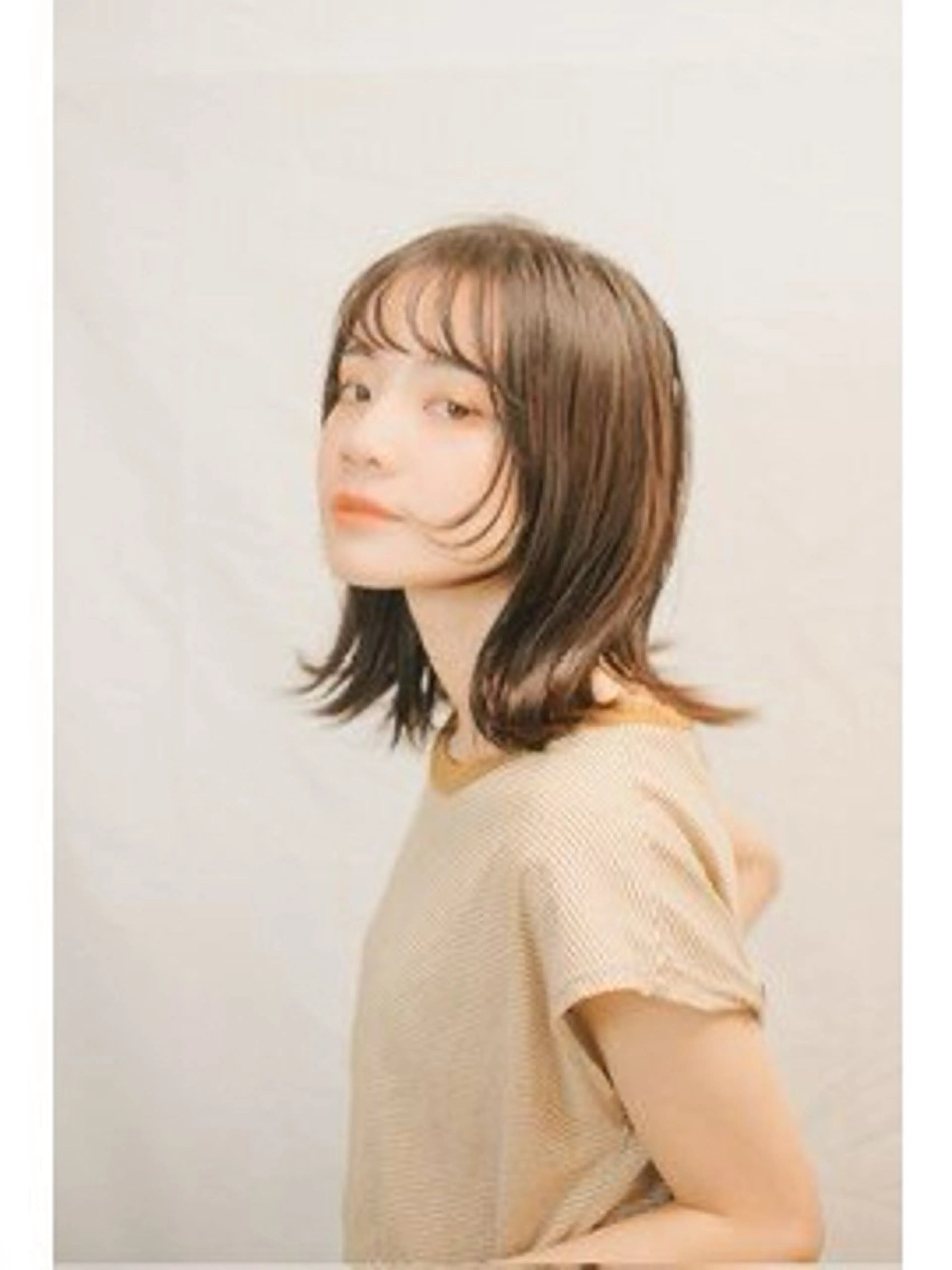 カラー 8.9月カットモデル ✨募集中✨河本玲奈のヘアスタイル